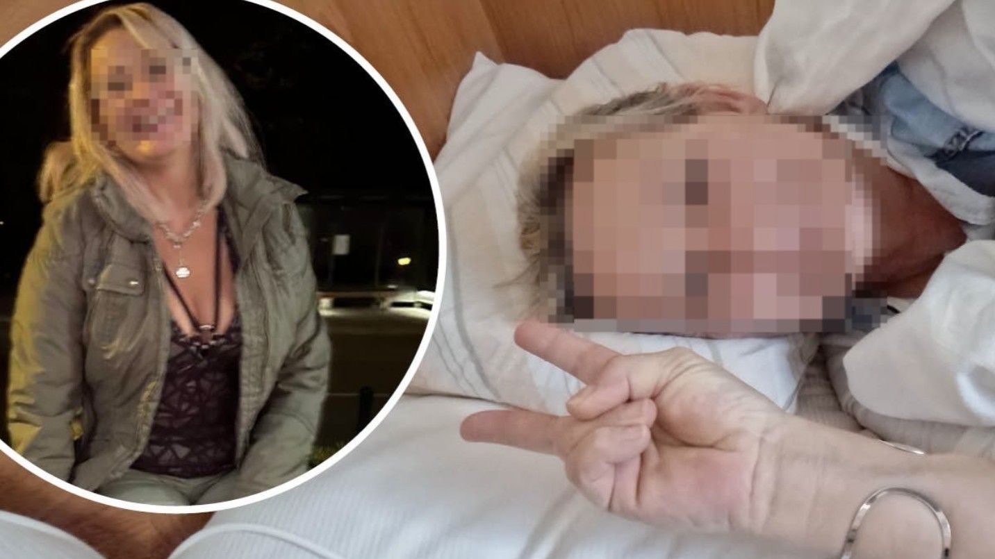 Alexandra M. früher lebenslustig und fit, jetzt meistens erschöpft und im Bett.