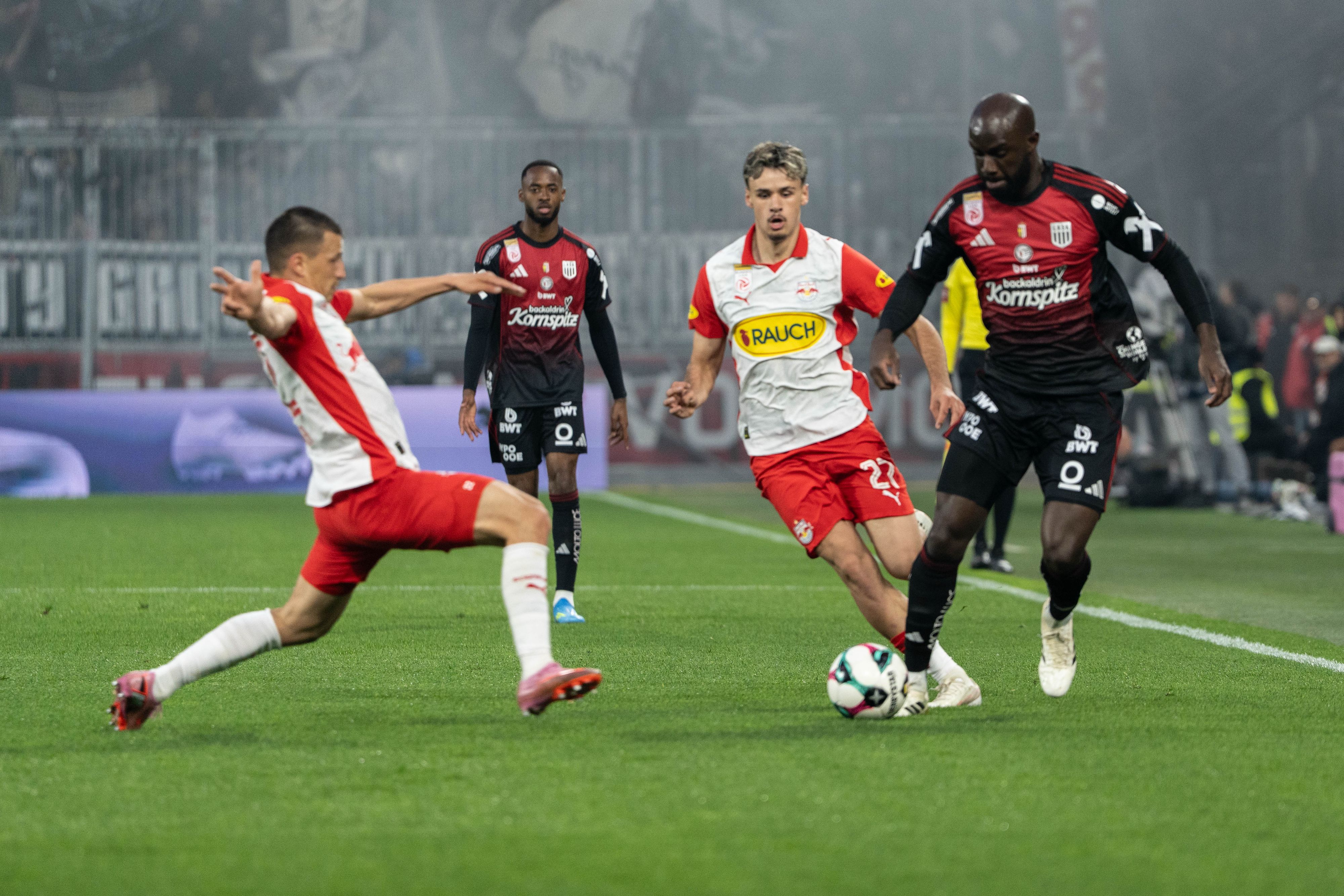 Der LASK im Bundesliga-Duell gegen Salzburg. 