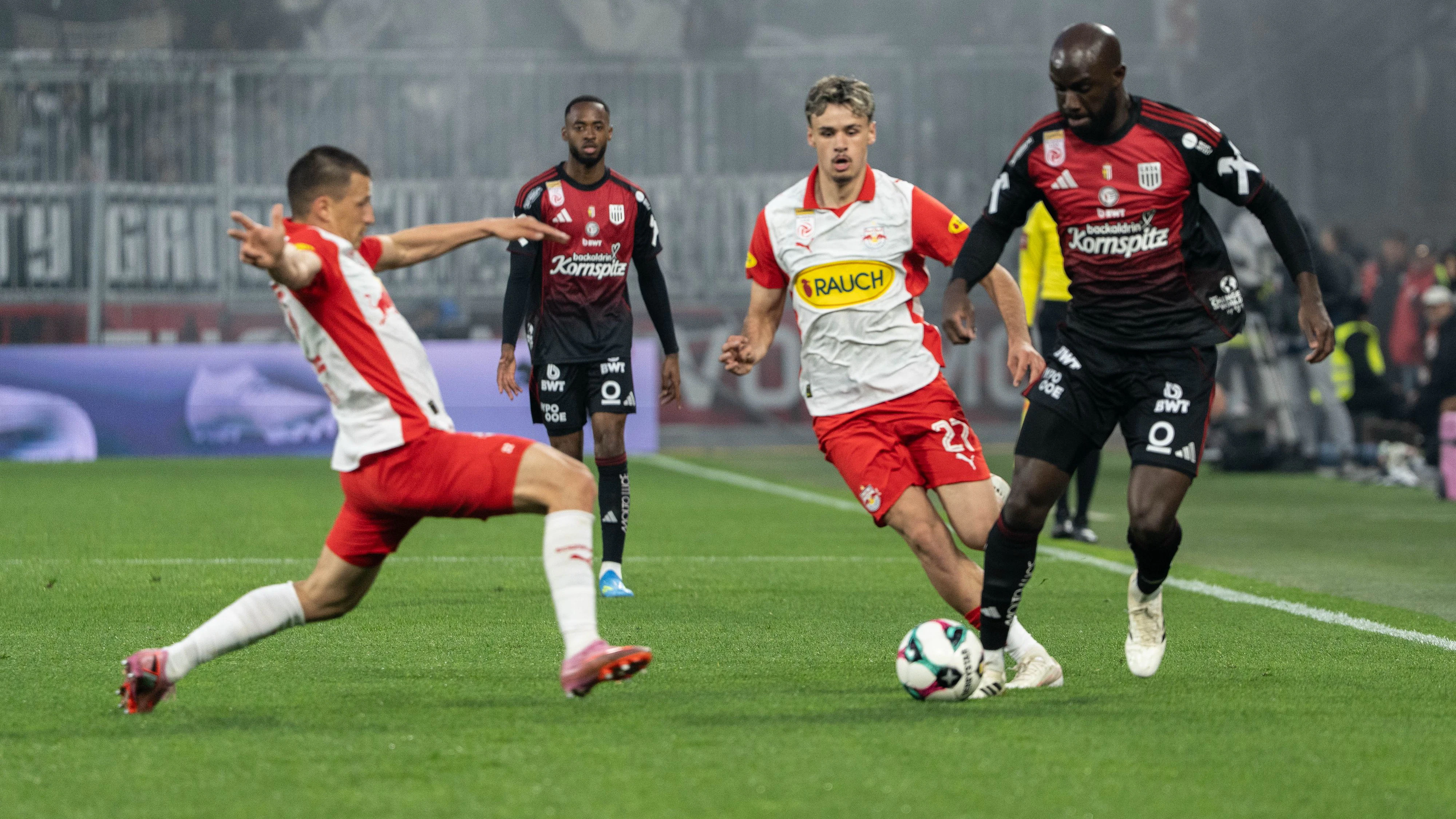 Der LASK im Bundesliga-Duell gegen Salzburg. 