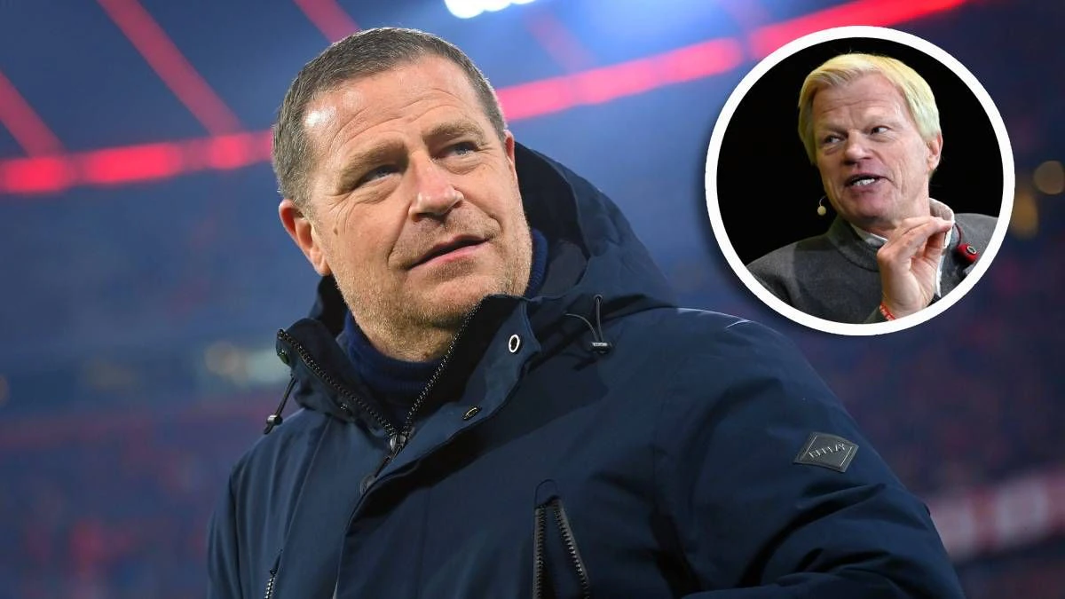 Bayerns Sport-Vorstand Max Eberl kann mit dem Ratschlag von Oliver Kahn wenig anfangen. 