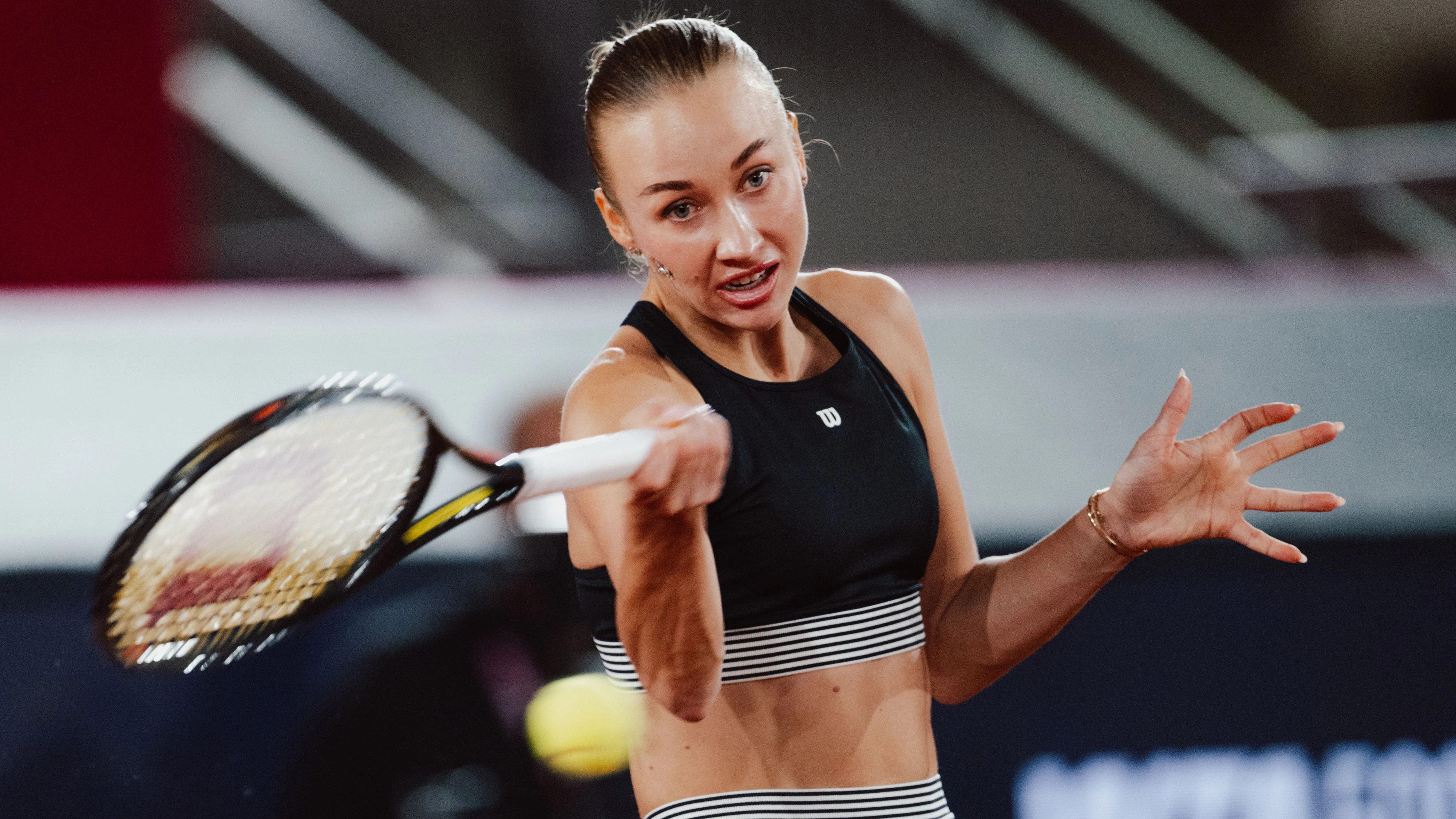 Anastasia Potapova im Österreicherinnen-Duell gegen Lilli Tagger. 