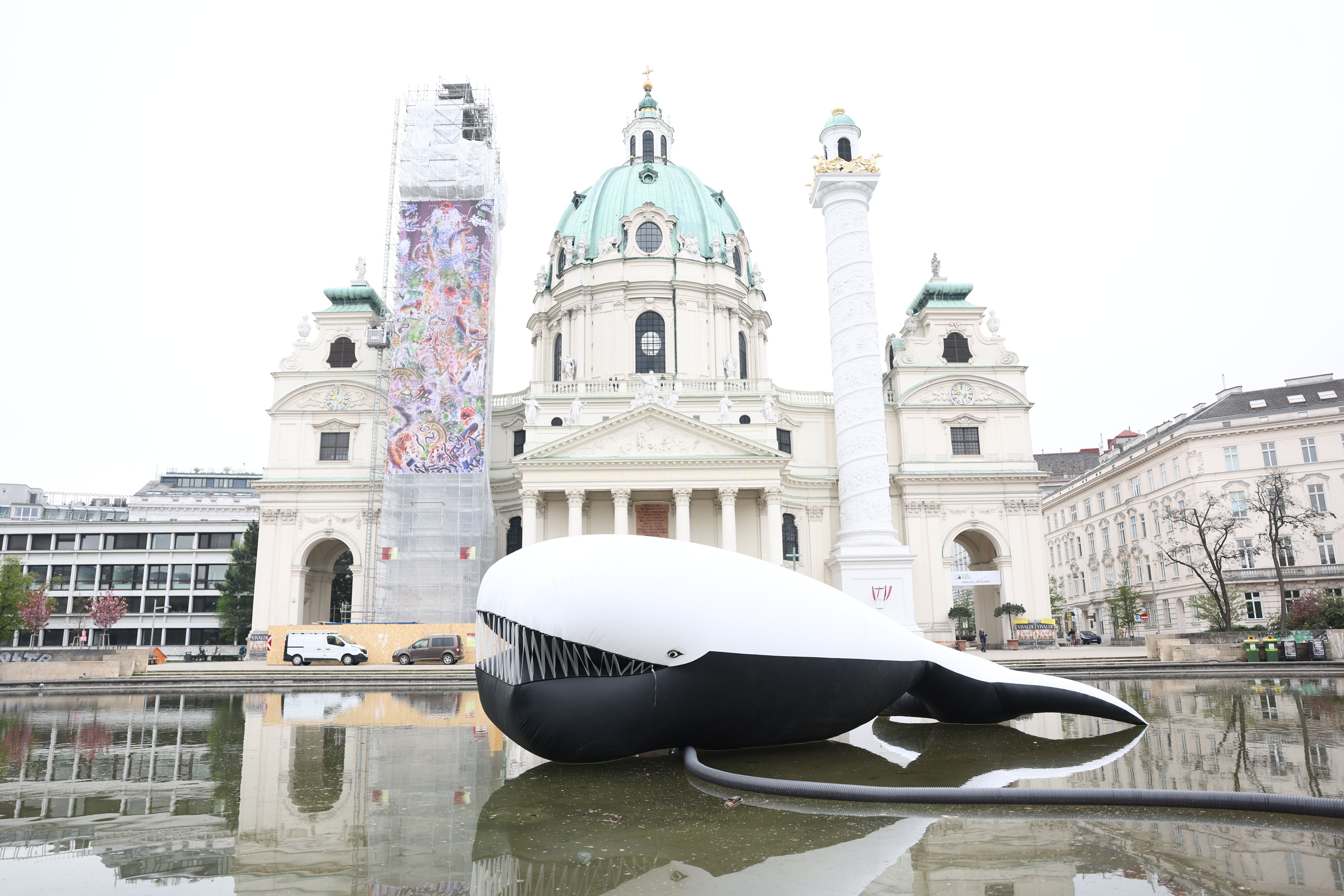 Passendes Timing? Beim Karlsplatz-Wal werden Erinnerungen an den sterbenden Ostsee-Buckelwal 