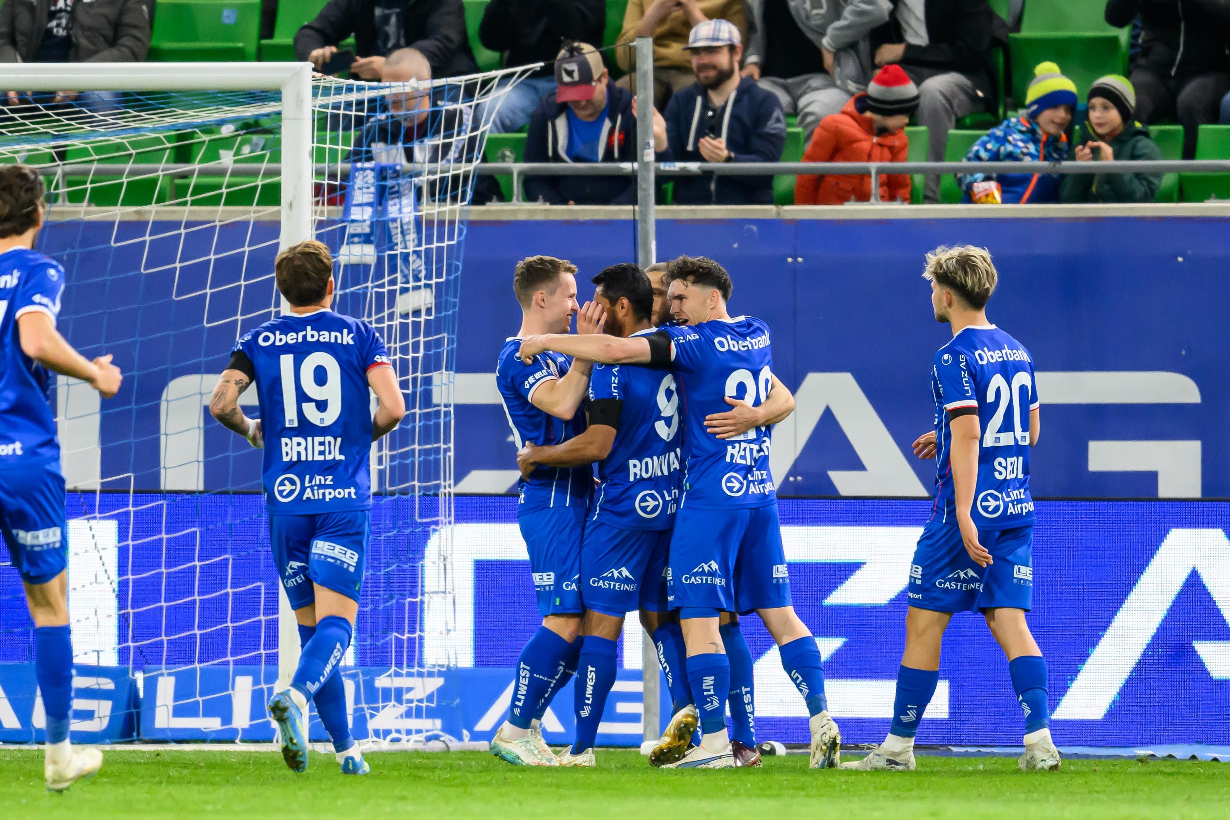 BW Linz durfte bereits doppelt jubeln. 