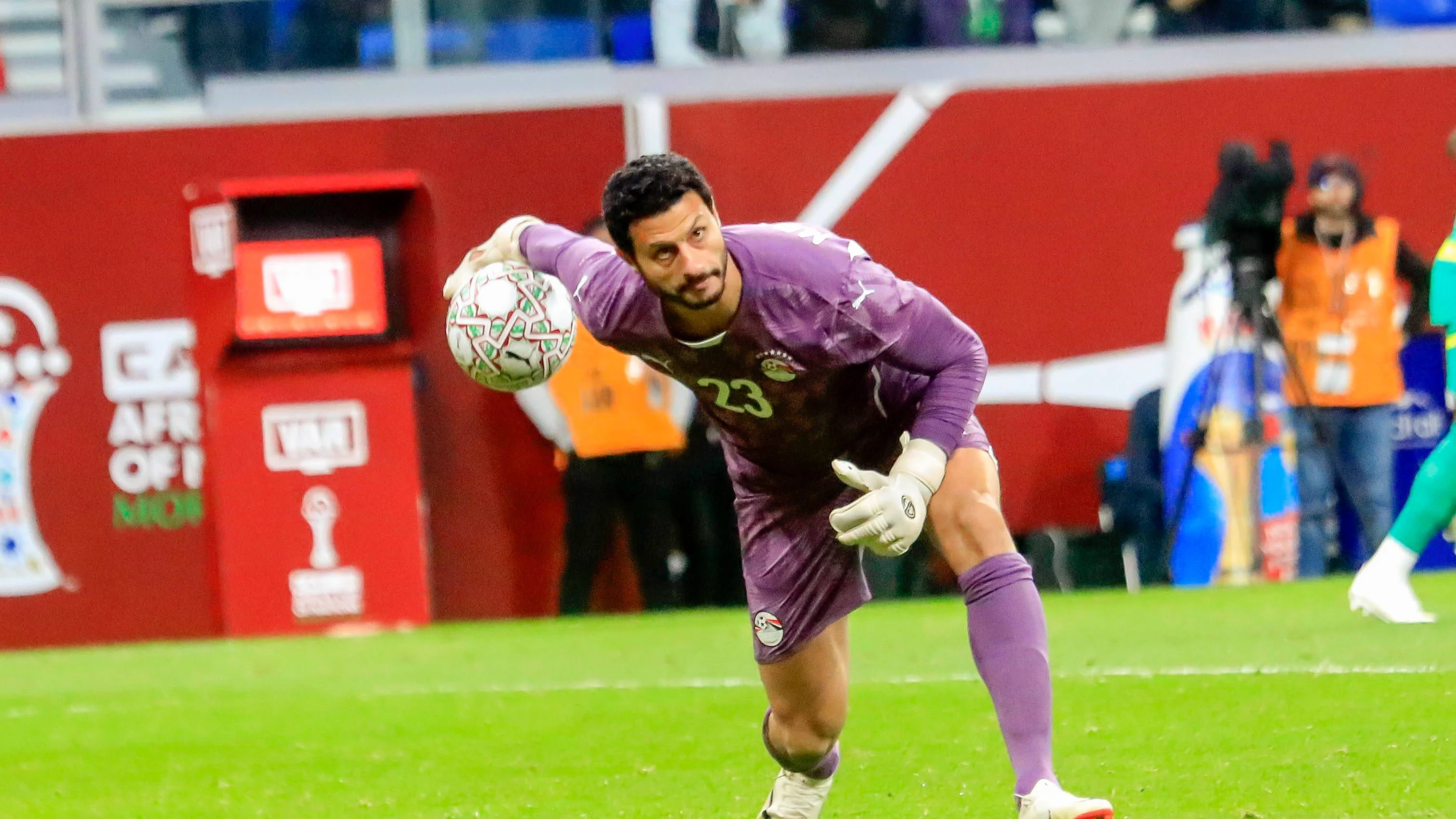 Der ägyptische Nationalteamtormann Mohammed El-Shenawy. 