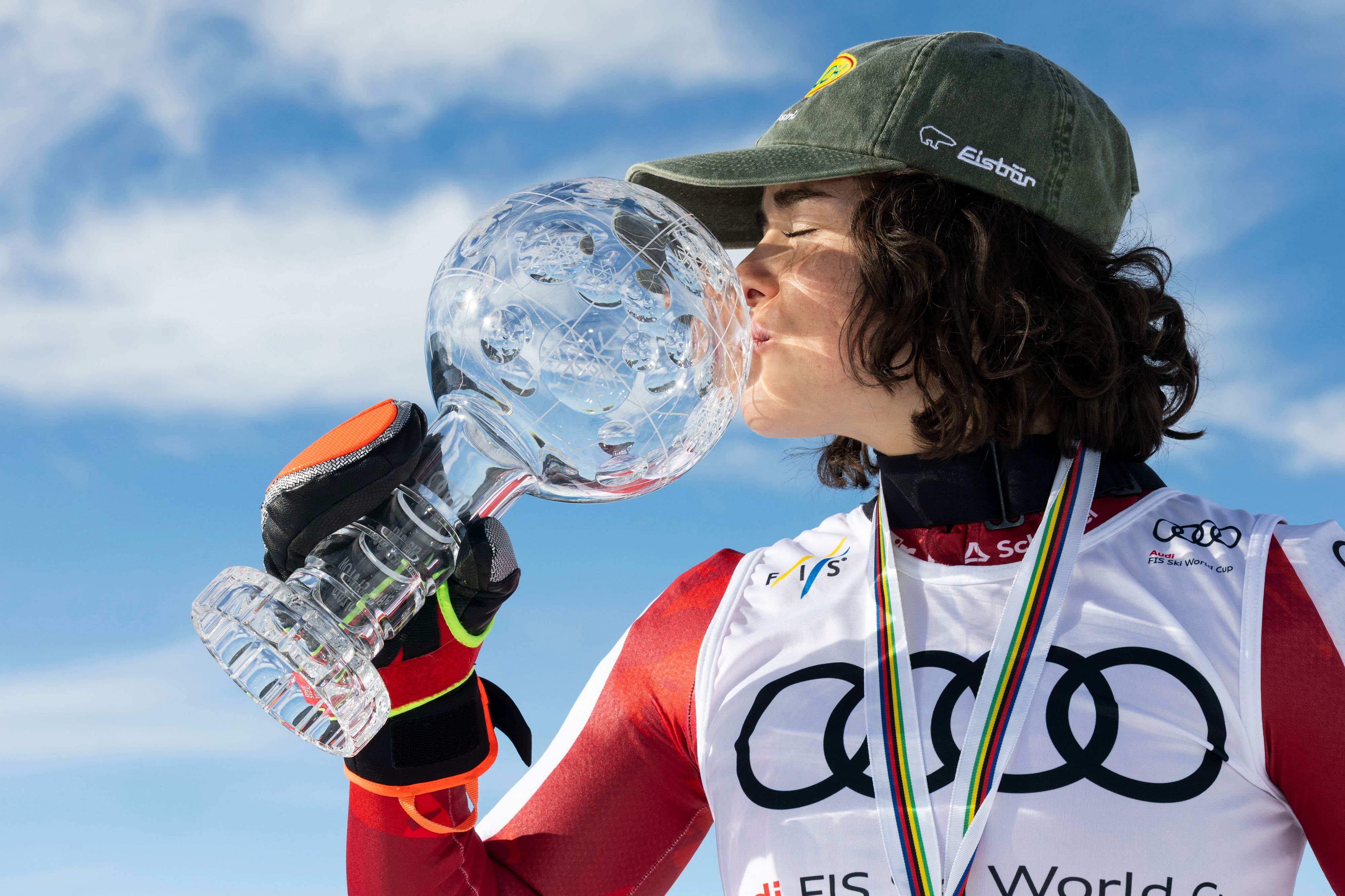 Österreichs Top-Riesentorläuferin Julia Scheib. 