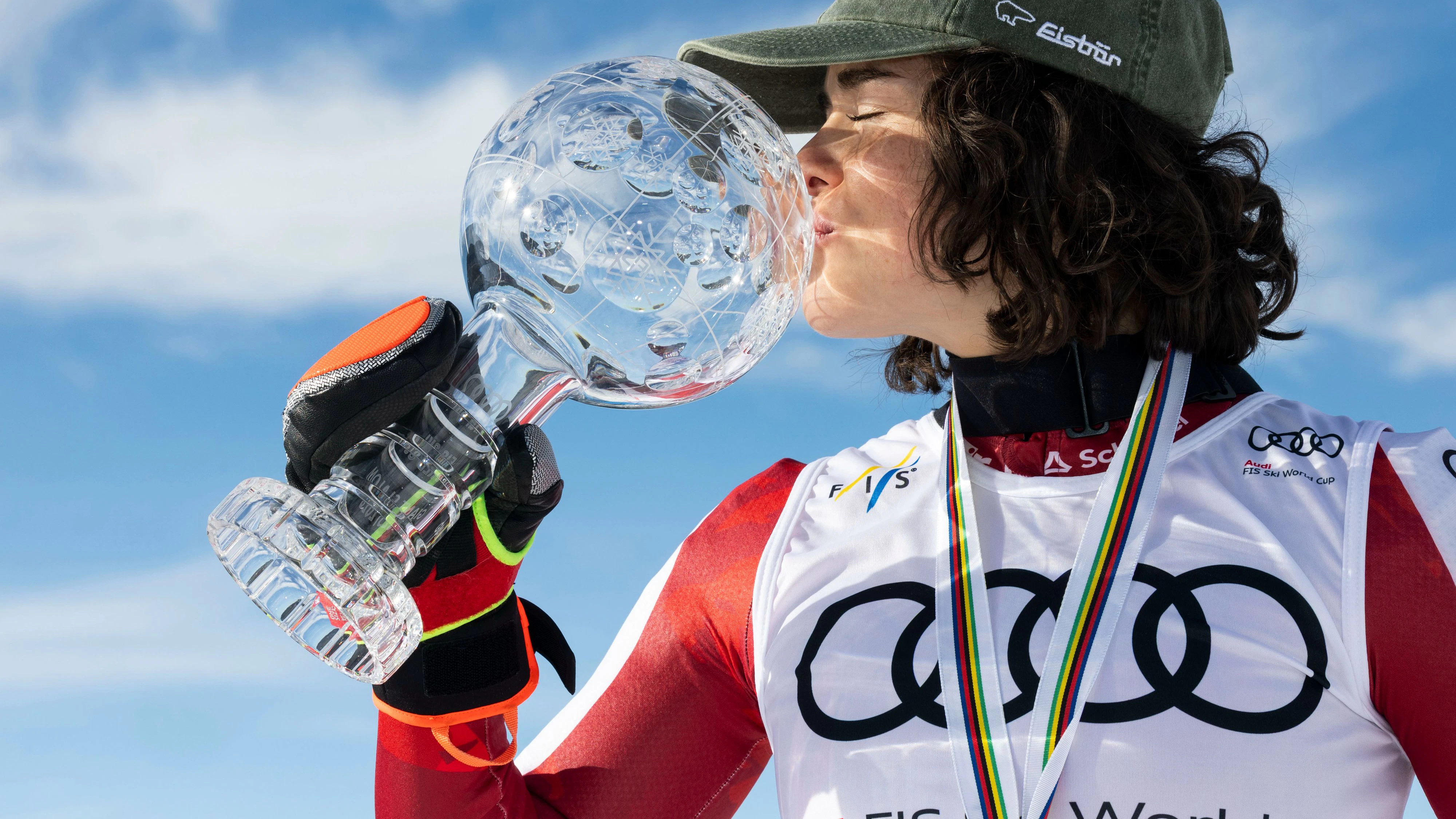 Österreichs Top-Riesentorläuferin Julia Scheib. 