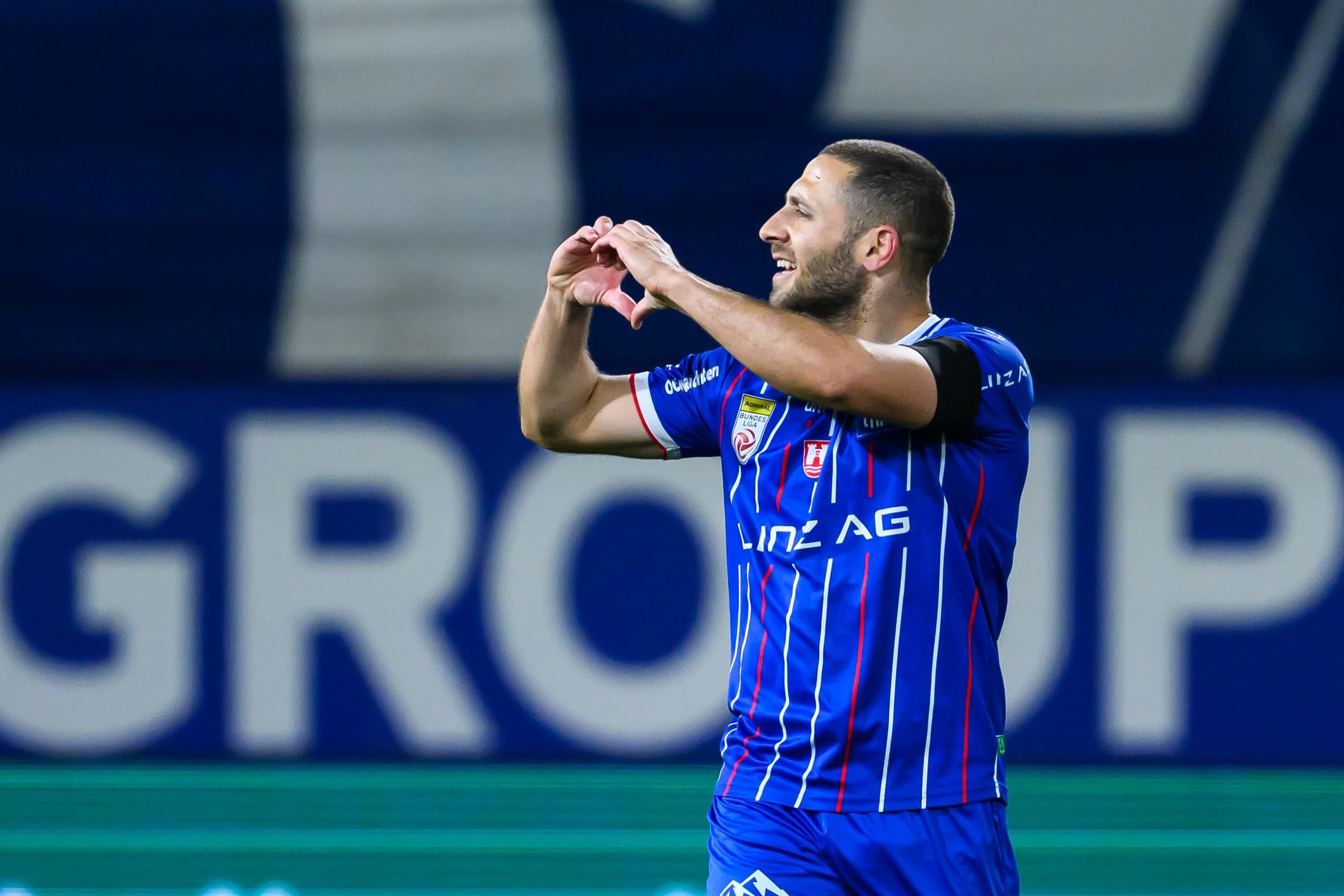 Shon Weissman erzielte gegen die WSG einen Doppelpack. 