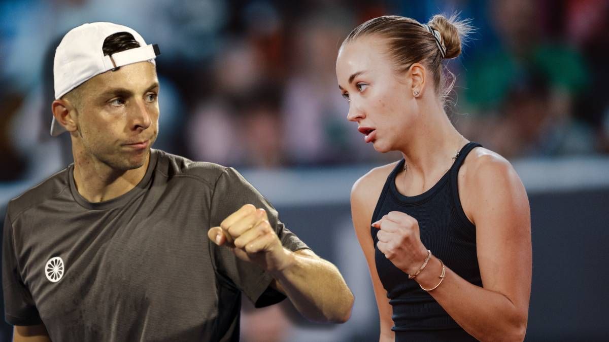 Anastasia Potapova und Tallon Griekspoor. 