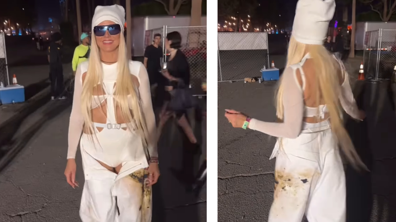 Heidi Klum zeigt ihr Coachella-Outfit.