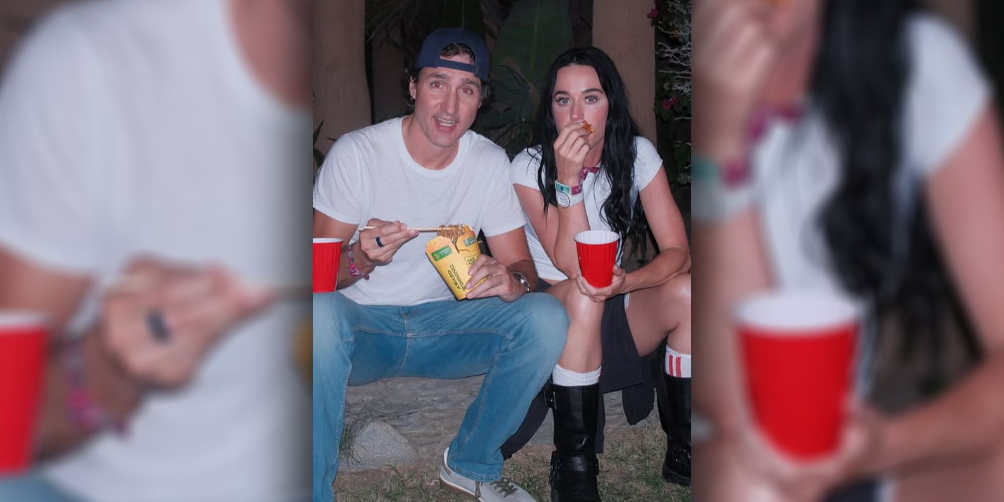 Wie waschechte Festival-Besucher.