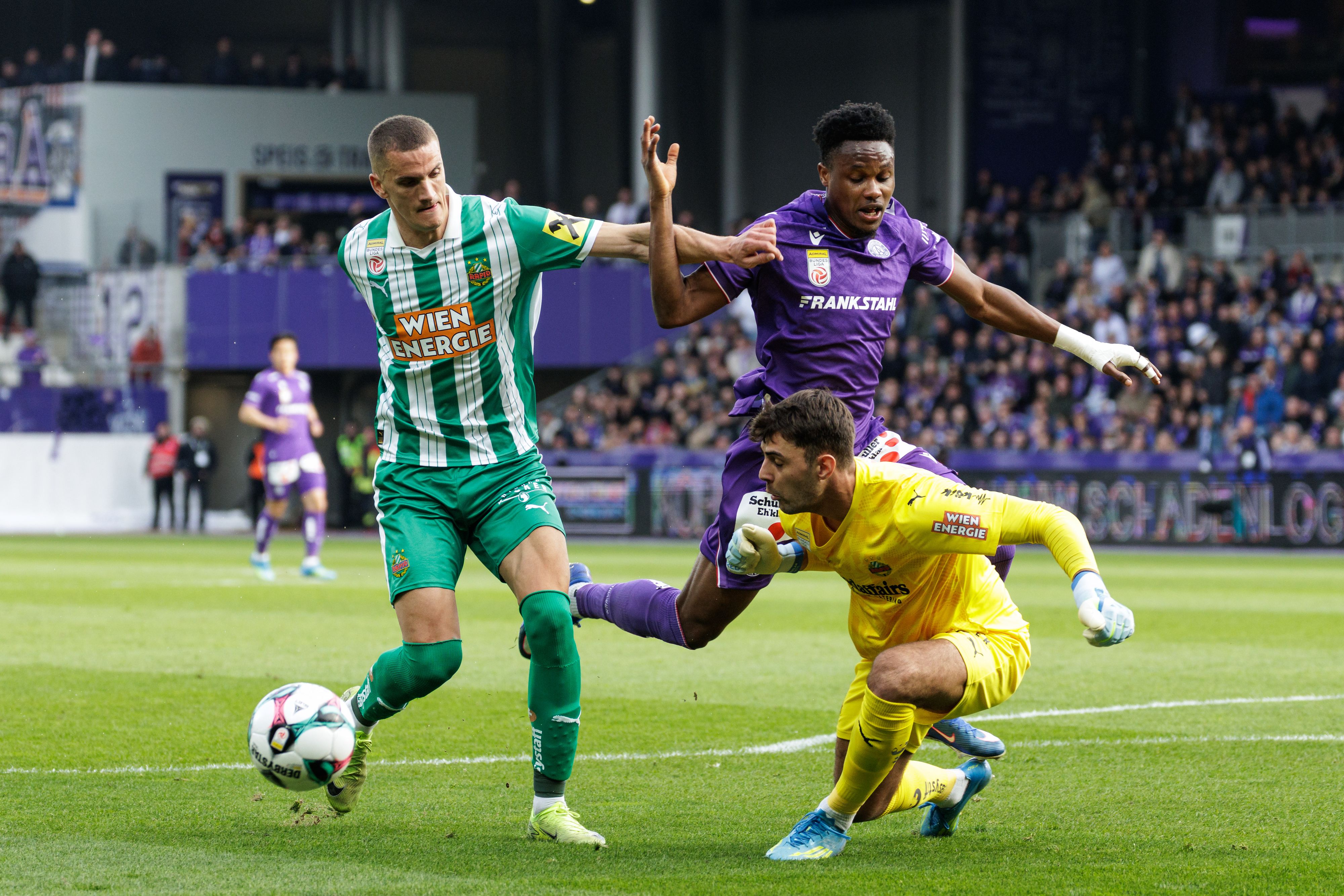 Hitzige Szenen im Derby