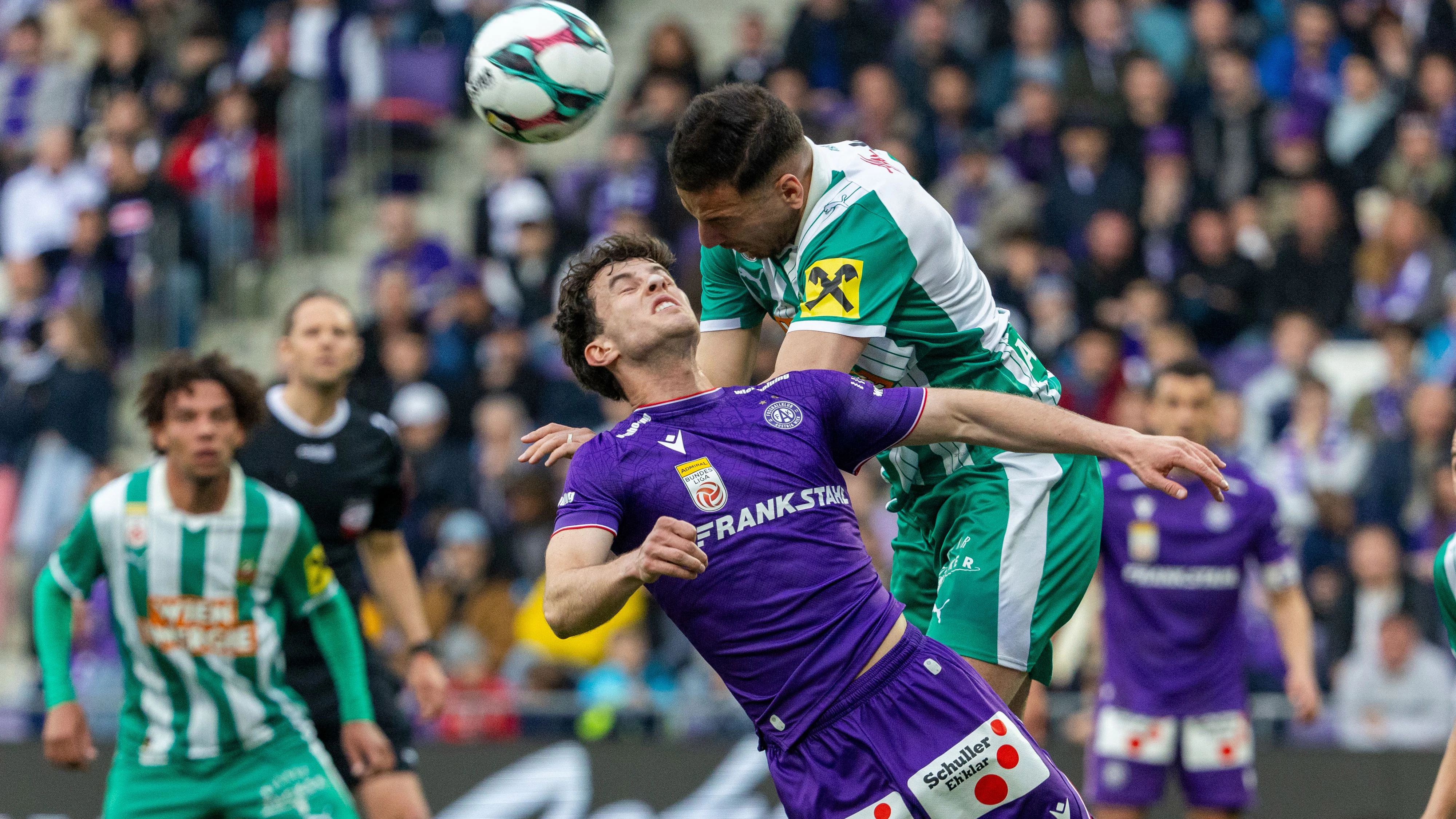 Heute.at - 1:1! Joker Kara rettet Rapid Punkt im Derby