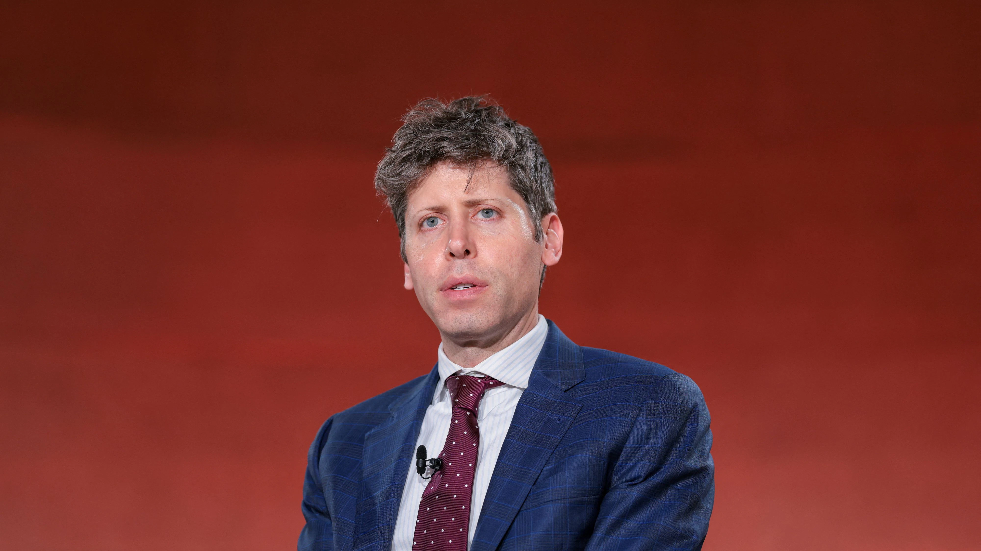 CEO of OpenAI Sam Altman speaks during the 2026 Infrastructure Summit of government officials, corporate executives, and labor leaders, in Washington, D.C., U.S., March 11, 2026. REUTERS/Kylie Cooper
