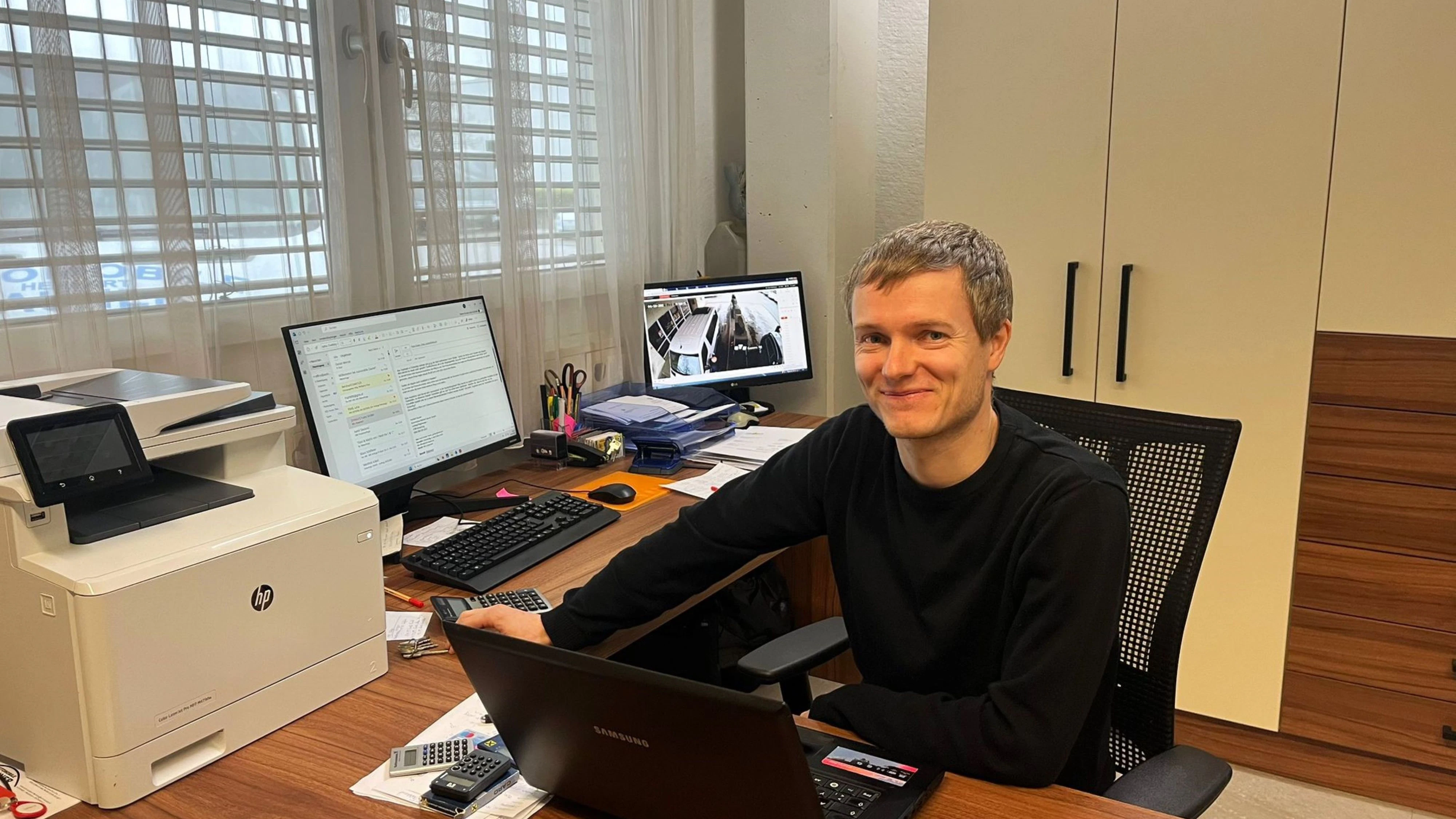 Herbert Zauner von der Tankstelle Zauner freut sich über den regen Tanktourismus.