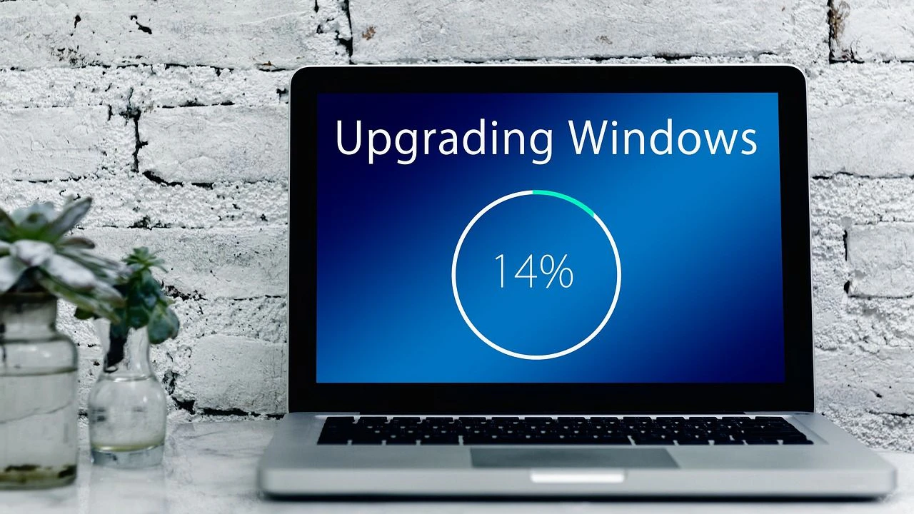 Windows-Upgrade auf dem Laptop