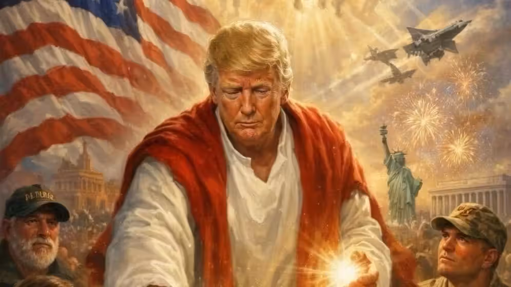 Heute.at - Das ist Trumps kuriose Ausrede für Jesus-Posting