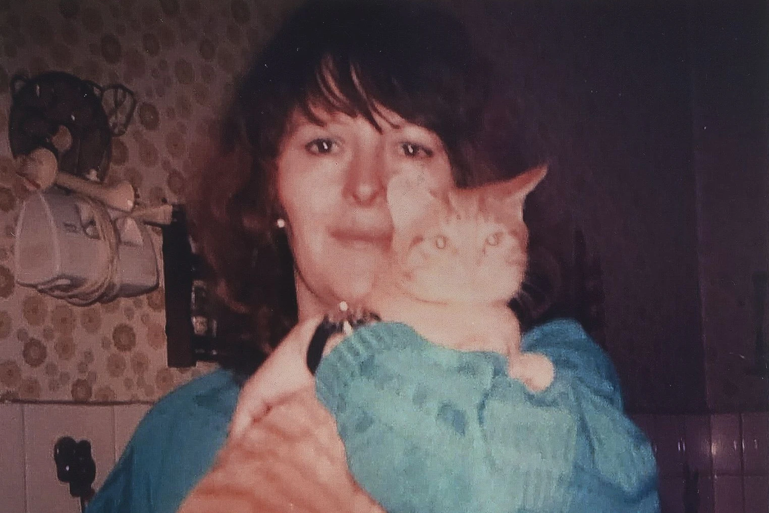 Mama Hedi in den 1980ern mit Kater Sigi: Tiere waren ihr immer ganz besonders wichtig
