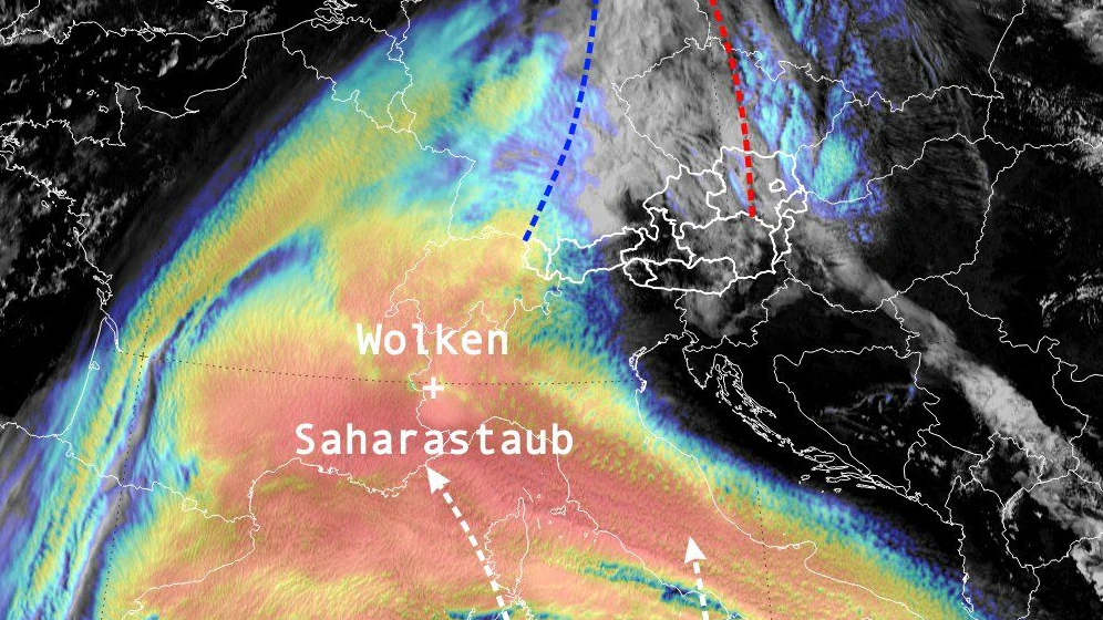 Heute.at - Föhn, Saharastaub und Regen kommen nach Österreich