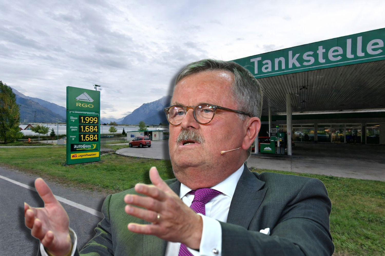 Montgomery sorgt wieder für Wirbel: Diesmal wegen 3,24 Euro an einer Lienzer Tankstelle.