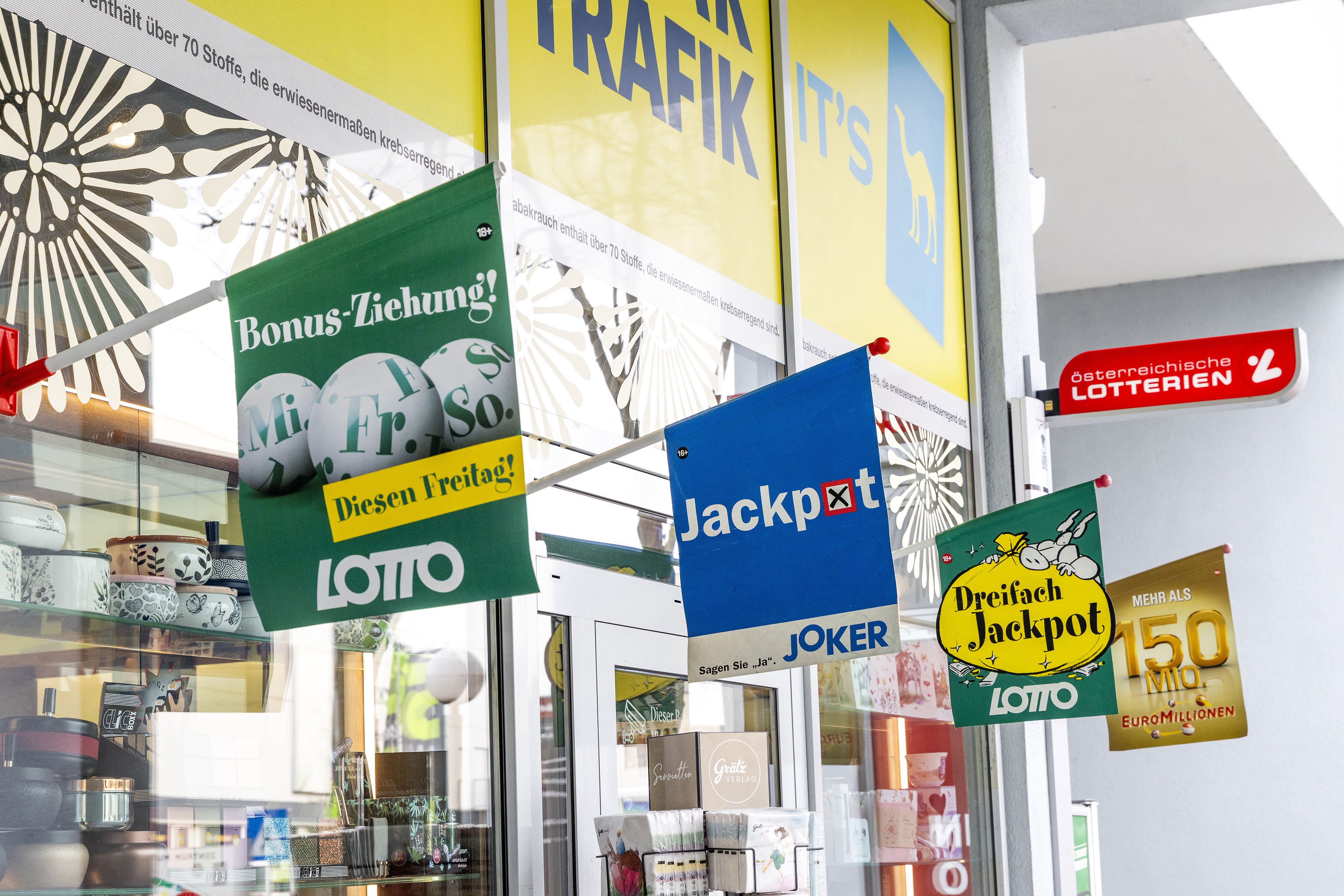 Am Mittwoch wartet ein Doppeljackpot mit 2.3 Millionen Euro