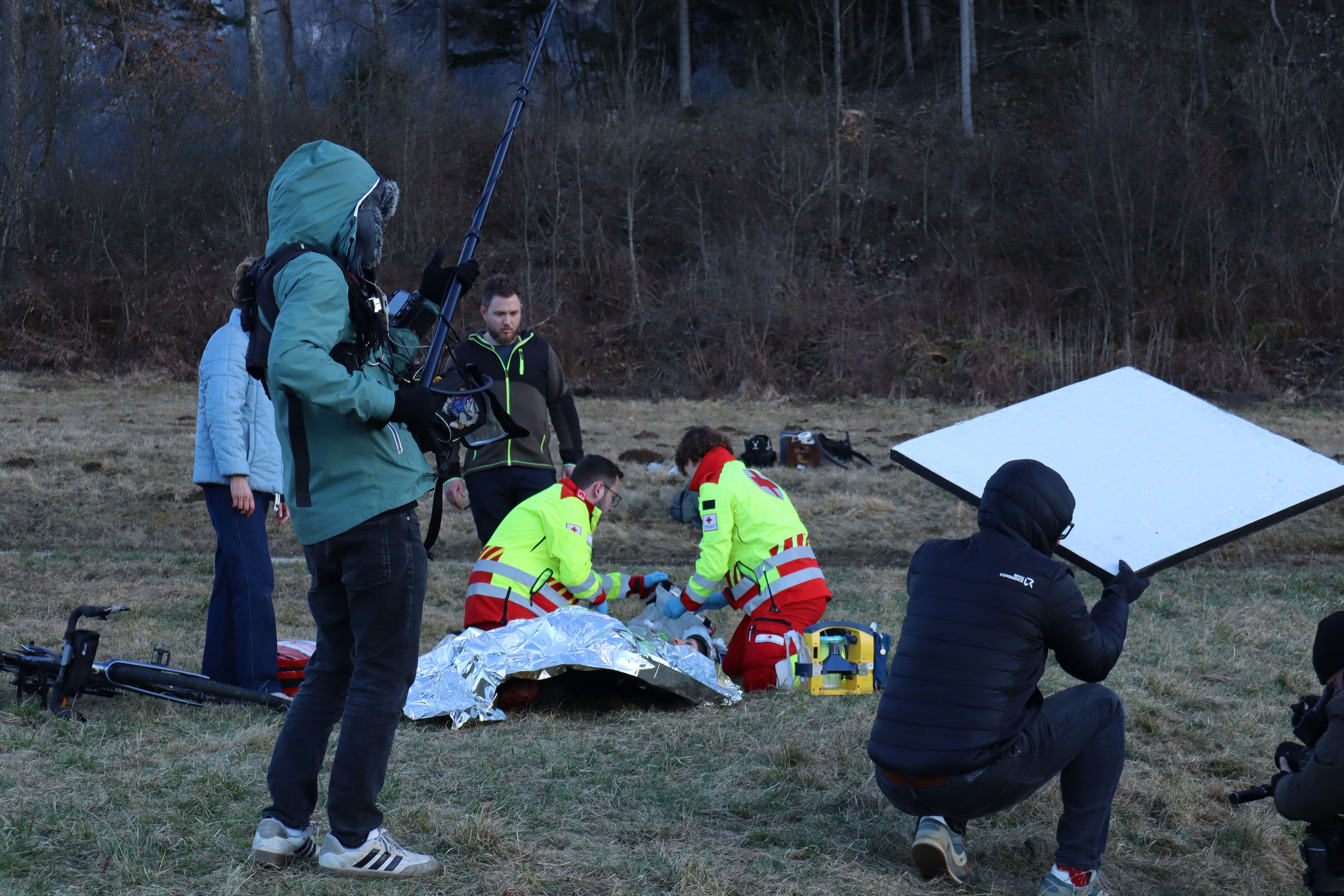 Dreharbeiten für die TV-Sendung am 15. April um 20.15 Uhr in ServusTV