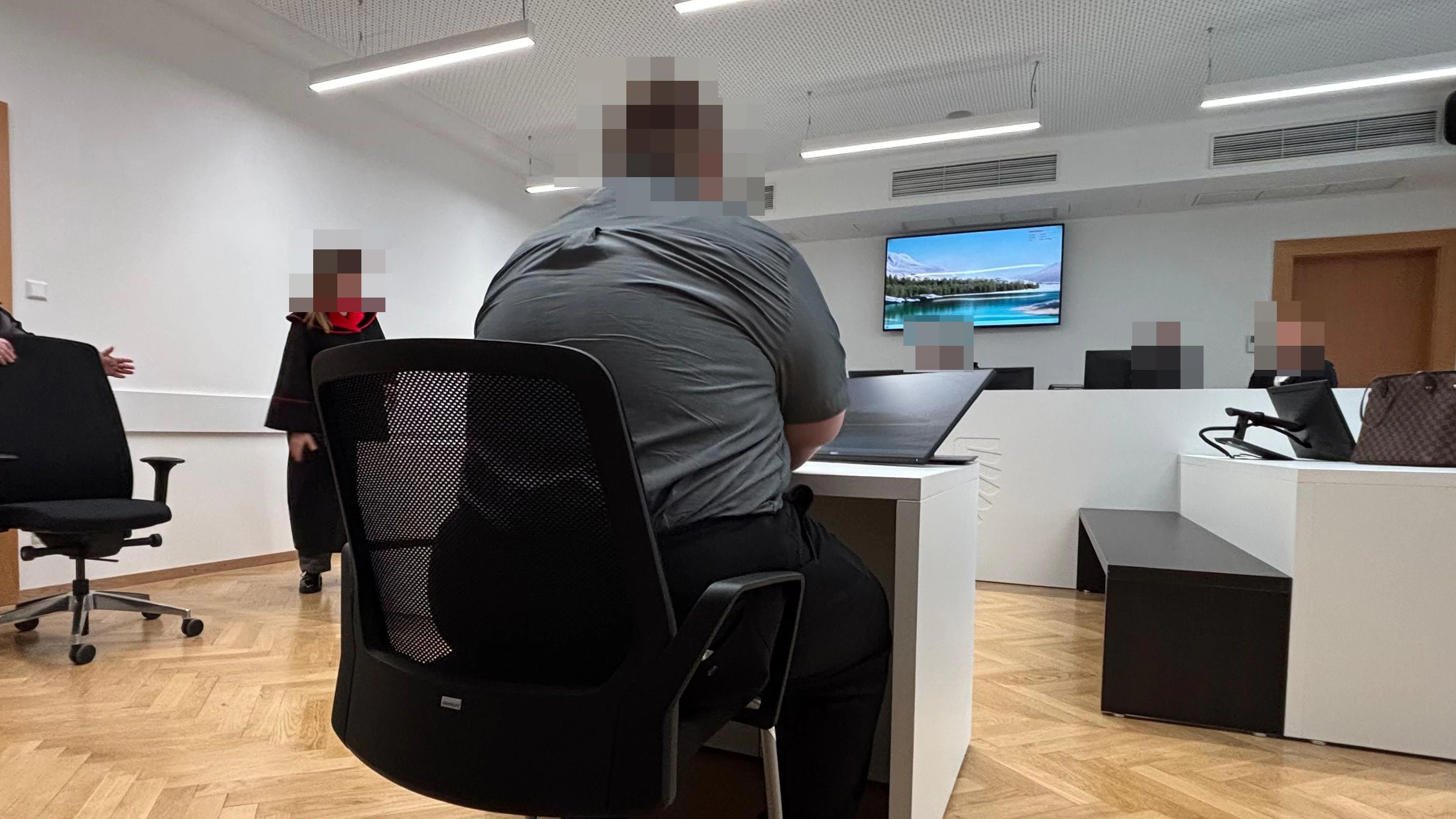 Der Angeklagte gestand reumütig