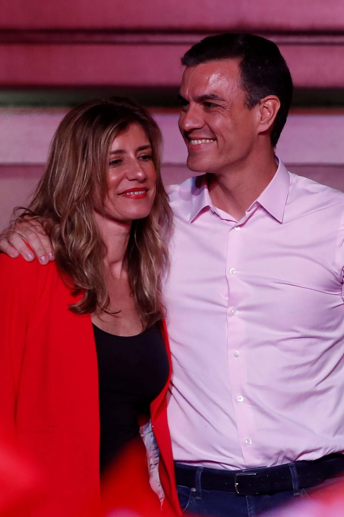 Spaniens Ministerpräsident Pedro Sánchez und seine Ehefrau María Begoña Gómez Fernández: Ihr soll jetzt der Prozess gemacht werden, u. a. wegen Korruption