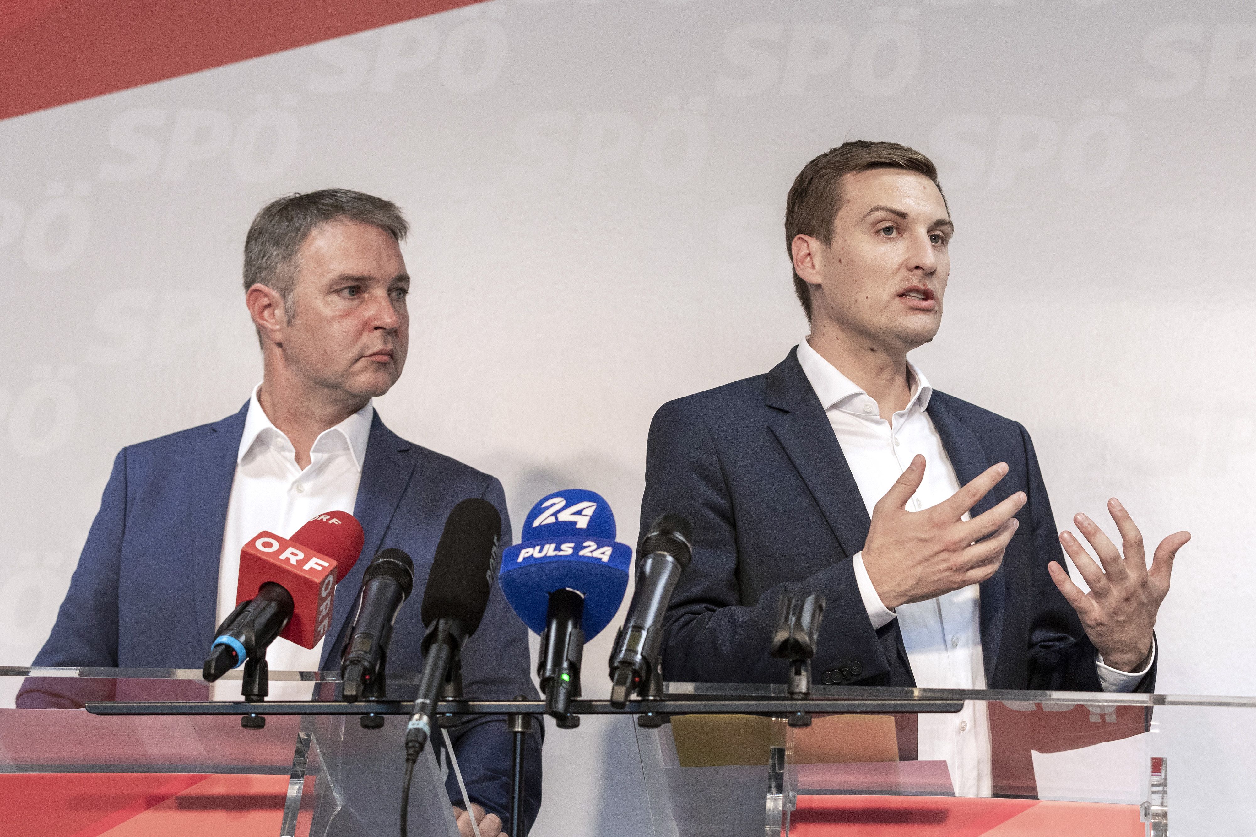 Ziemlich beste Parteifreunde: Babler, Hergovich