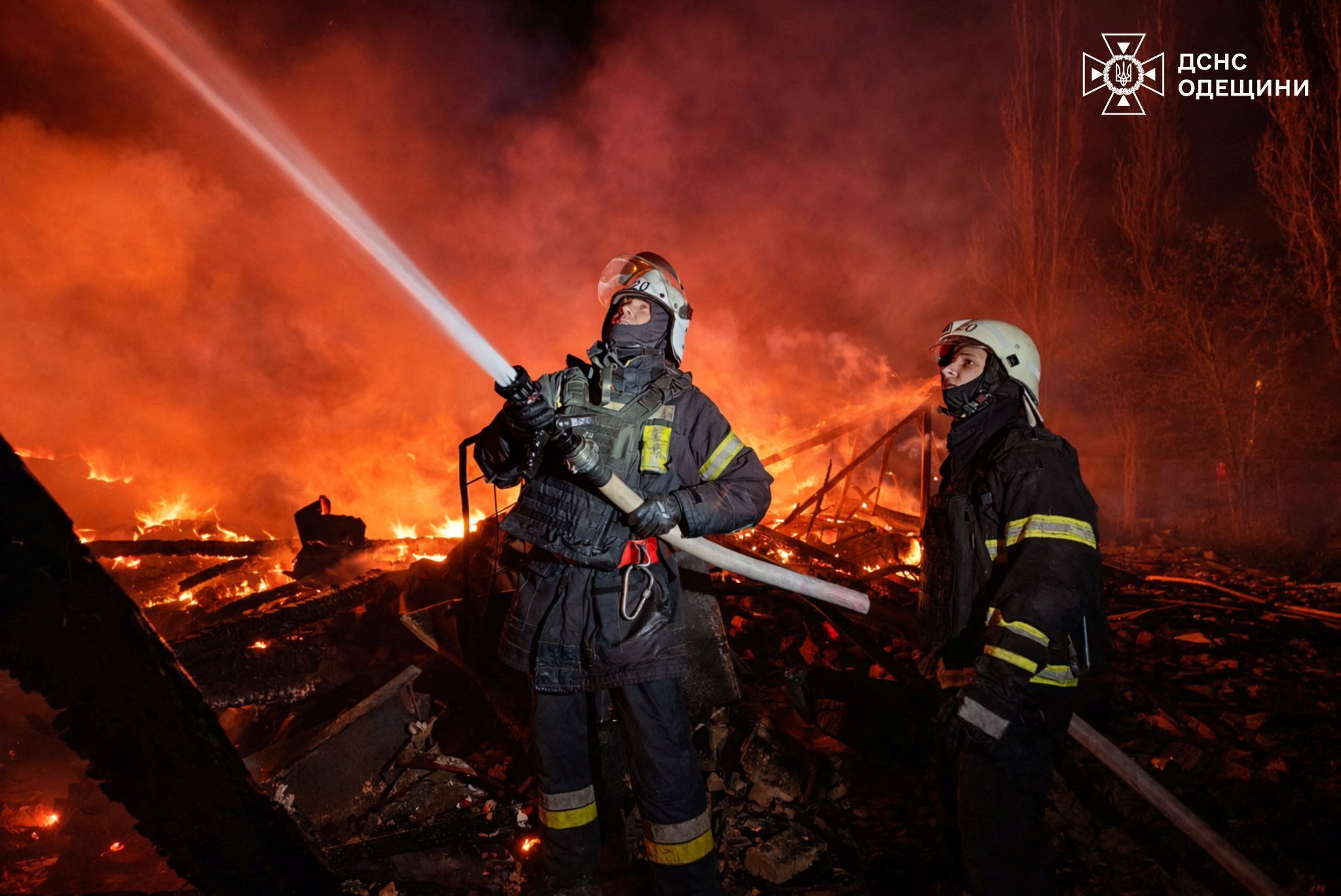 Russische Drohnen haben erneut mehrere Ziele im Raum Odessa ins Visier genommen.