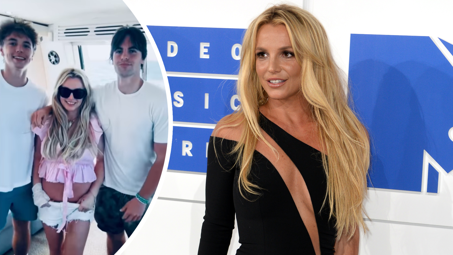 Britney Spears strahlt: Sie hat endlich wieder ihre beiden Söhne Sean Preston und Jayden James gesehen.