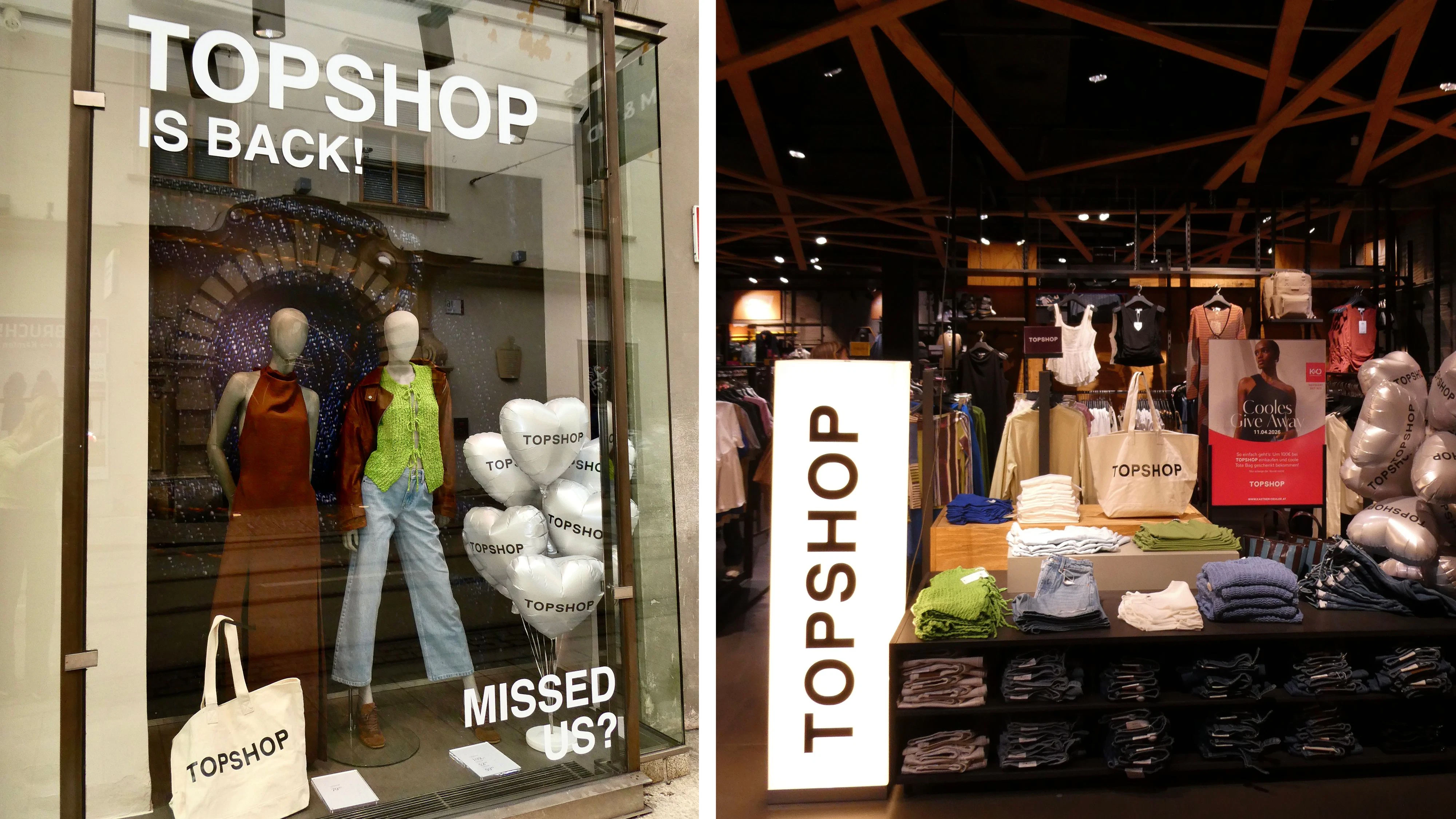 Das Comeback der Marke ist von der klaren Ambition geprägt, jene Energie neu zu entfachen, die TOPSHOP ikonisch gemacht hat.