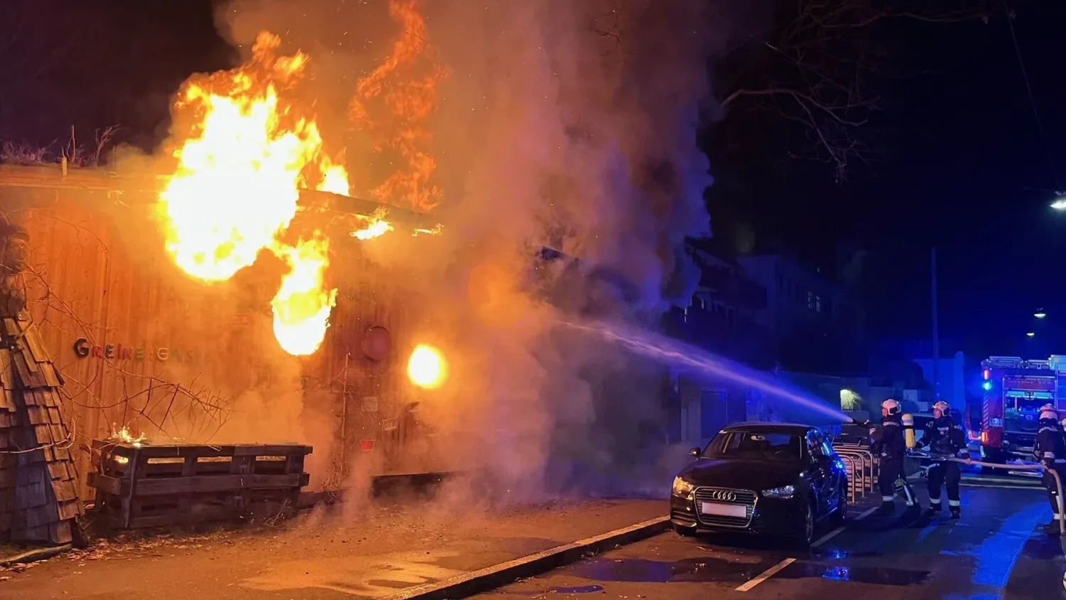 Haus auf Robinson-Spielplatz brannte völlig aus