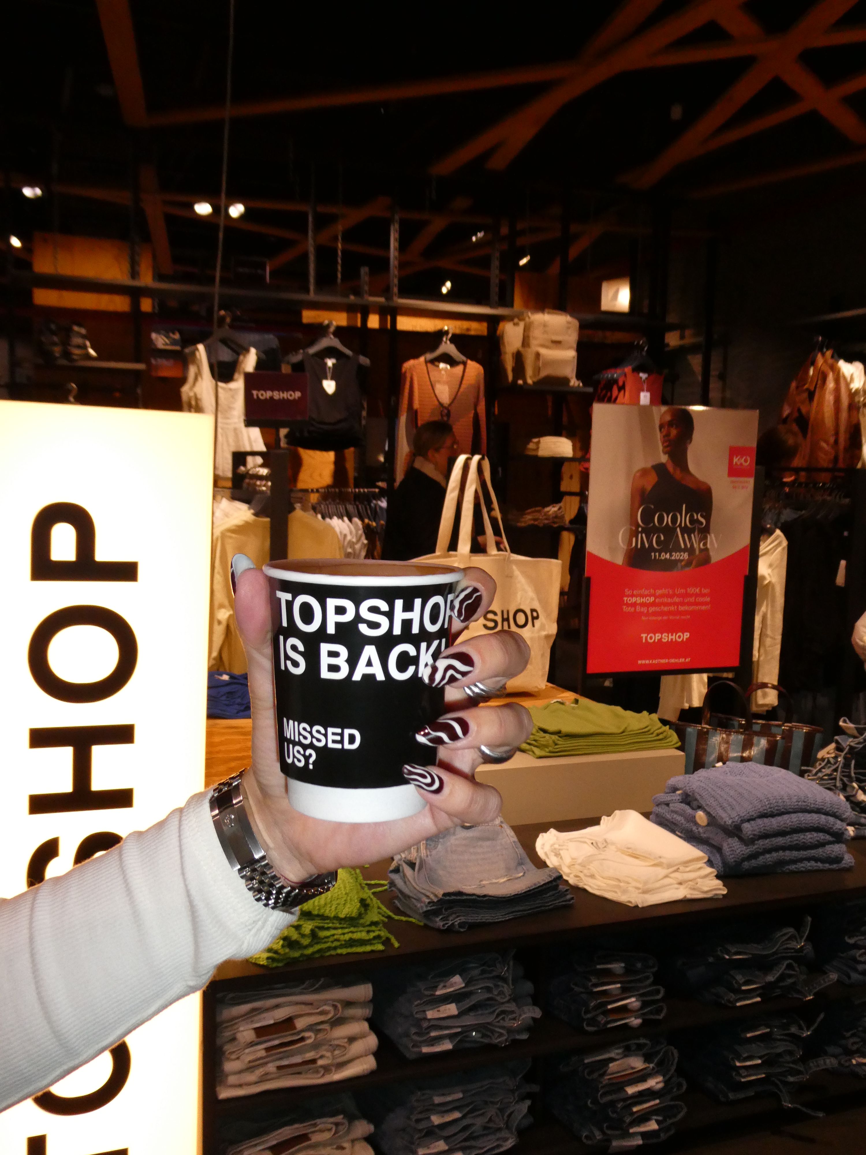 Heute.at - Kultmarke TOPSHOP feiert Comeback in Österreich