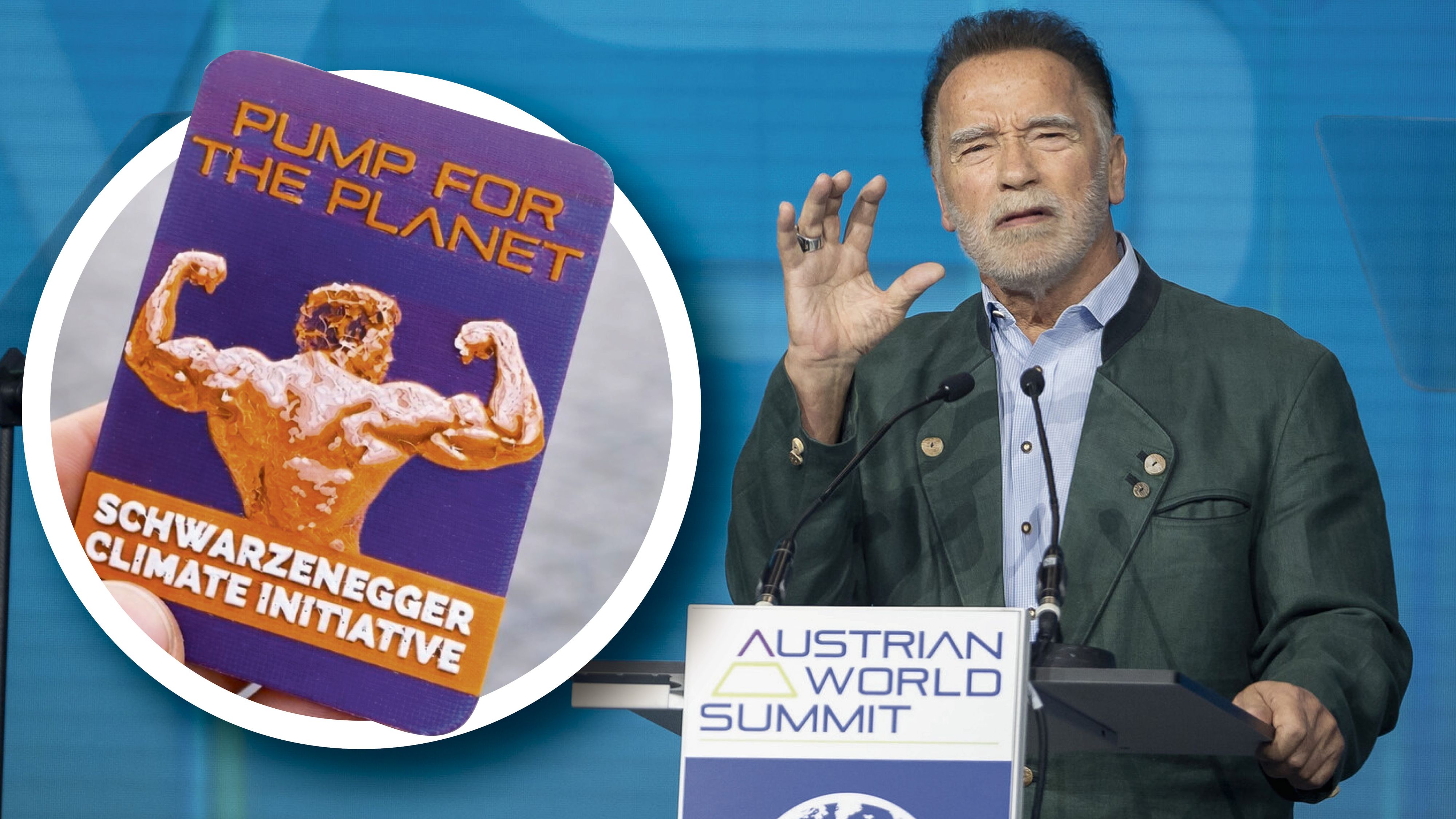 In Wien steigt am Mittwoch die letzte Runde der Schatzsuche nach Sammelkarten von Arnold Schwarzenegger.