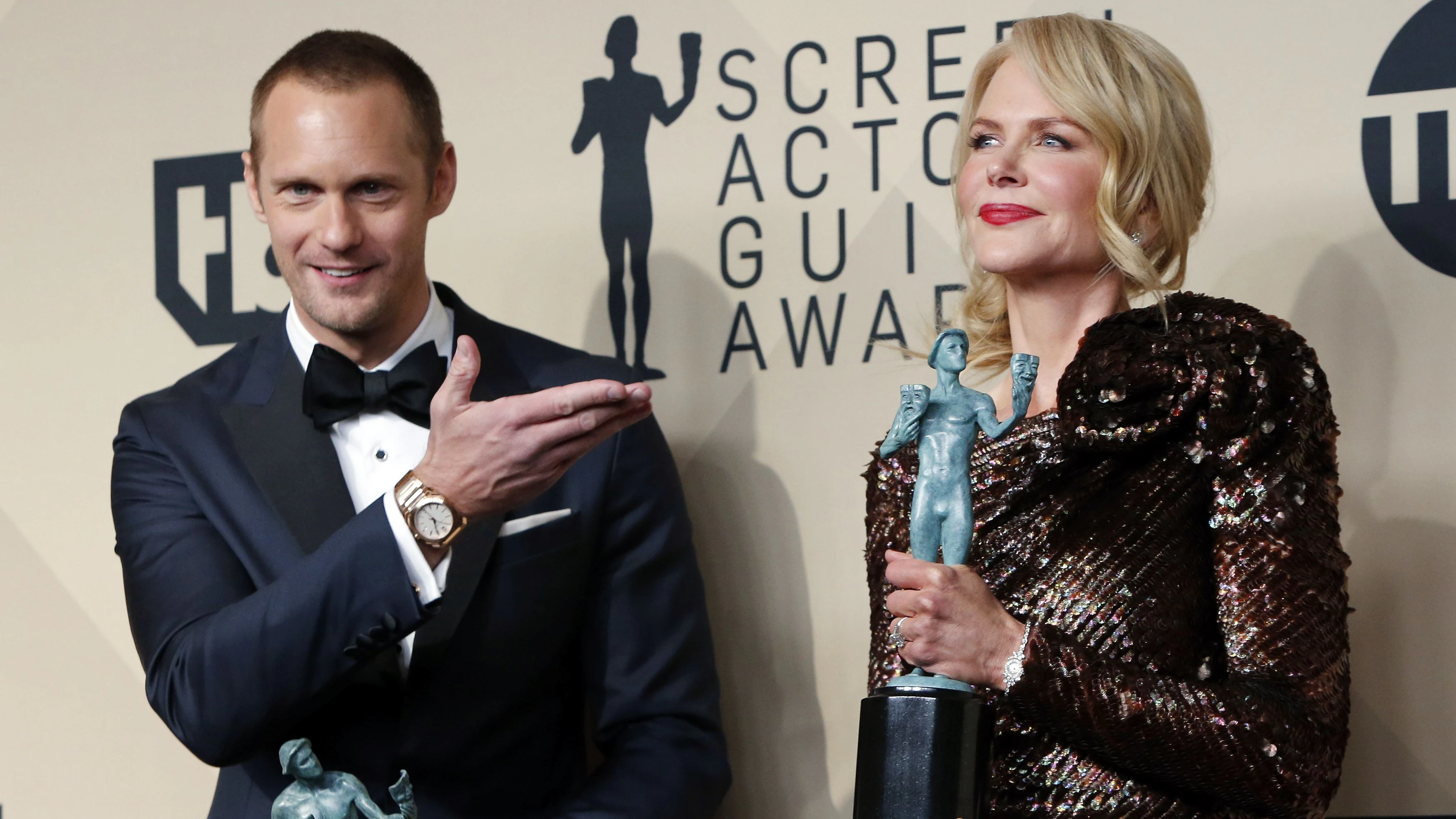 "Big Little Lies" Co-Star Alexander Skarsgard ist Nicole Kidman besonders in Erinnerung geblieben.