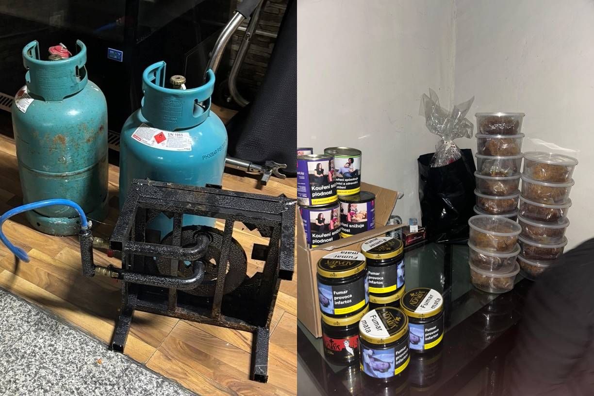 Shishatabak-Razzia der Gruppe Sofortmaßnahmen 