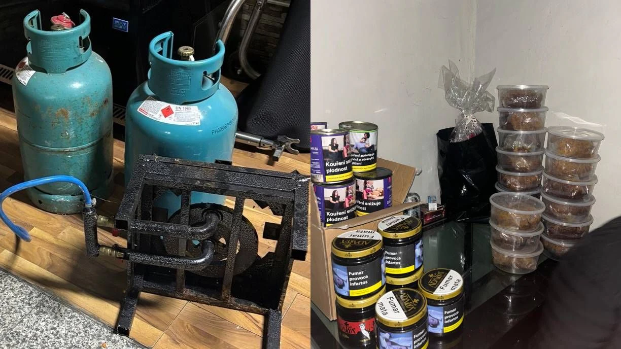 Shishatabak-Razzia der Gruppe Sofortmaßnahmen 