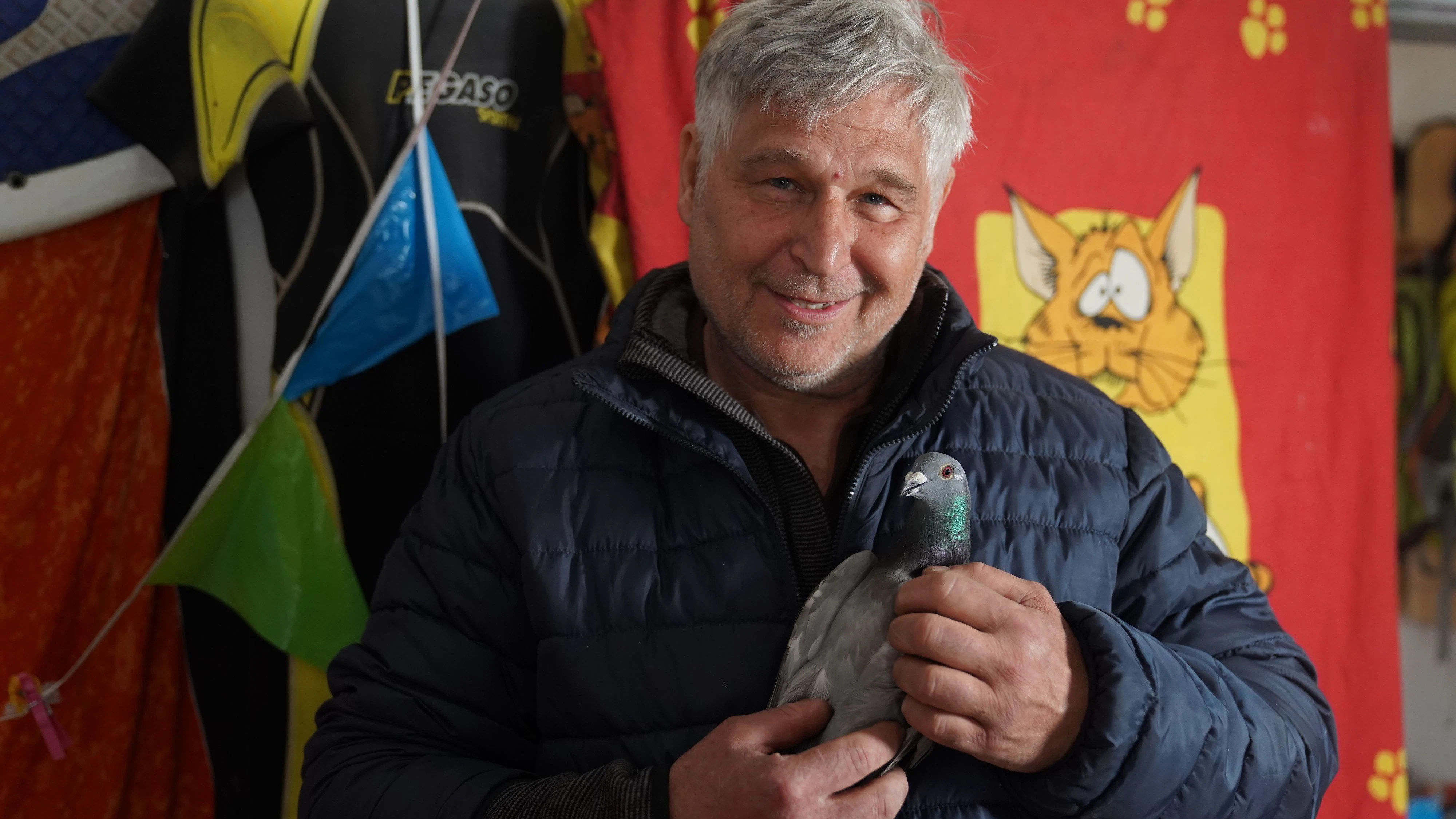 Eine symbiotische Beziehung zwischen Tier und Mensch. Schön, oder?