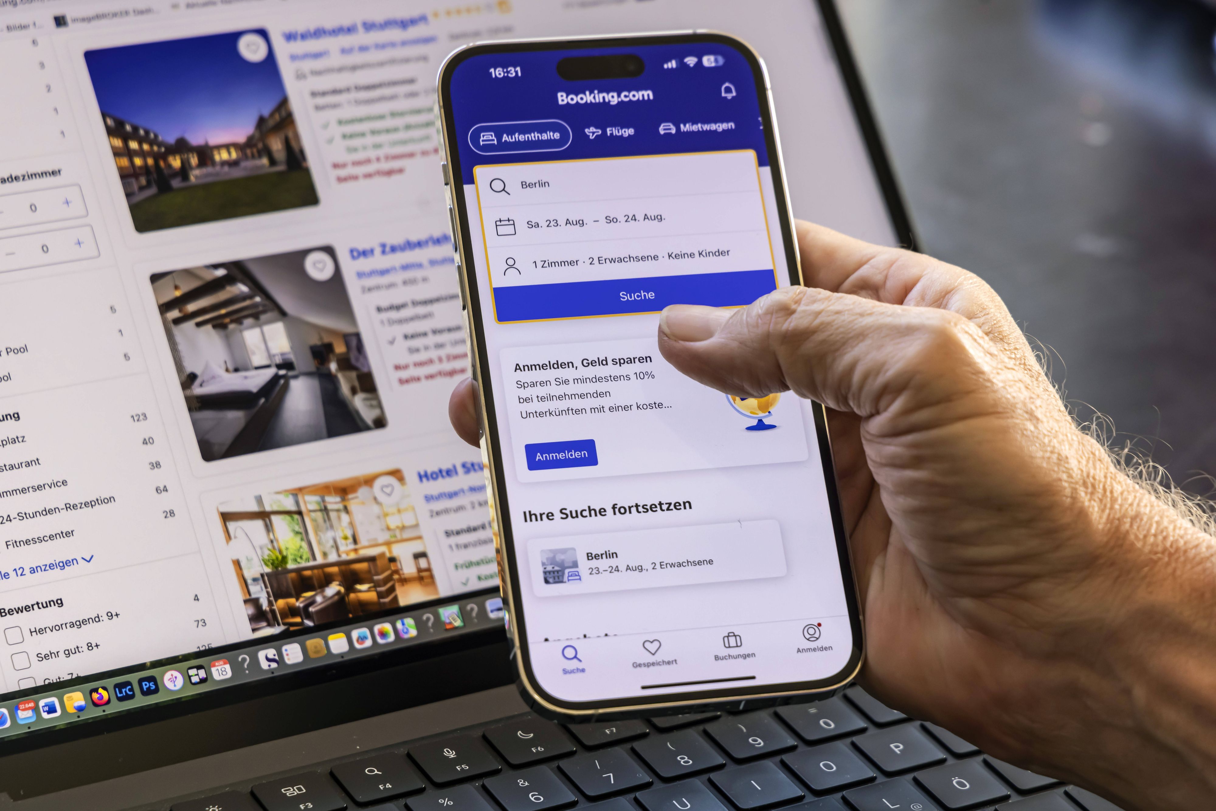 Die Buchungsplattform Booking.com wurde angegriffen.