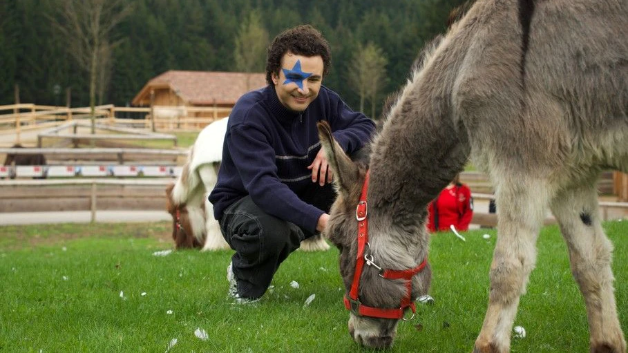 Cosmó stattete Gut Aiderbichl einen Besuch ab 