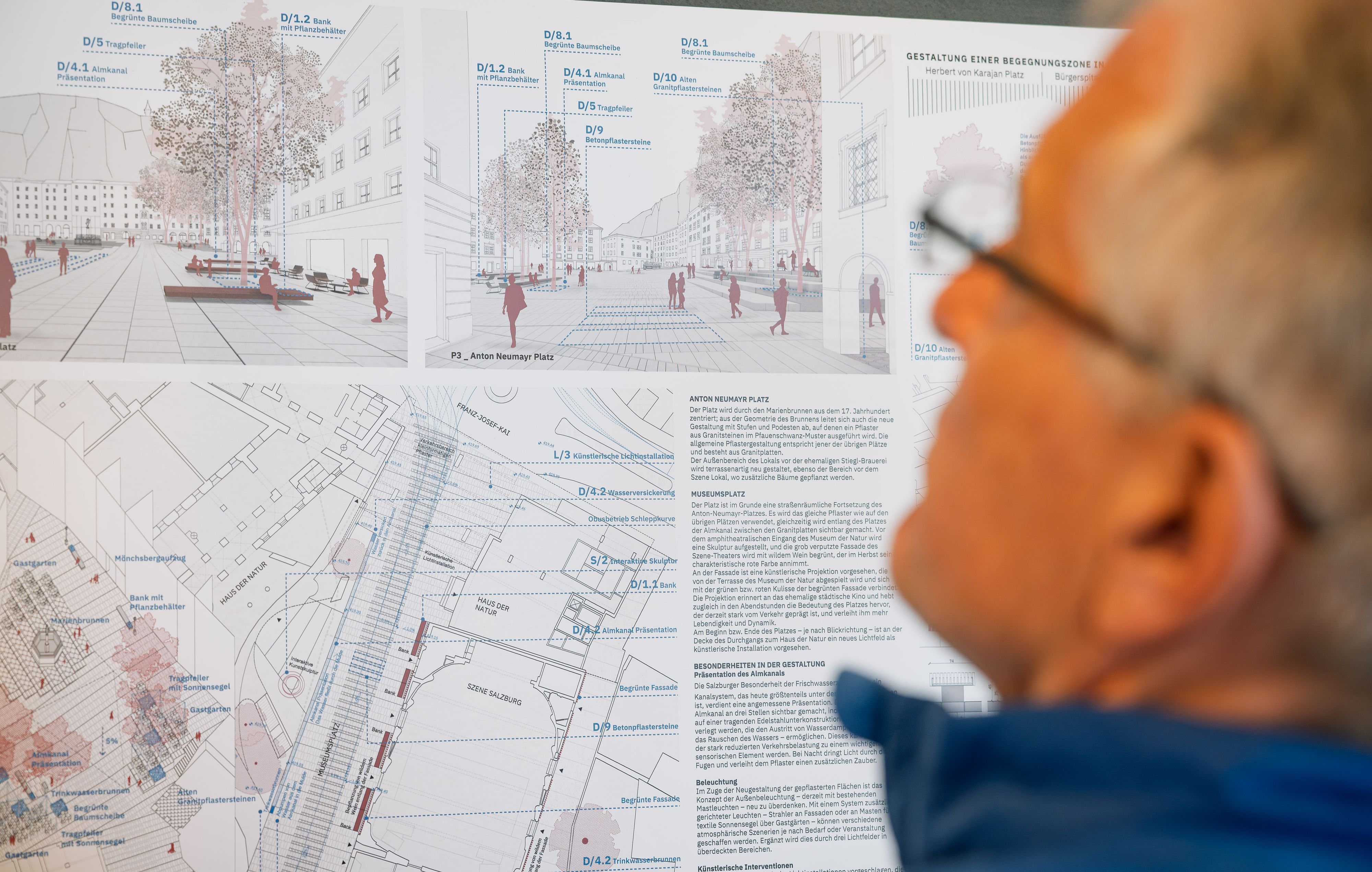  Vier historische Plätze in der Altstadt werden umgestaltet. 