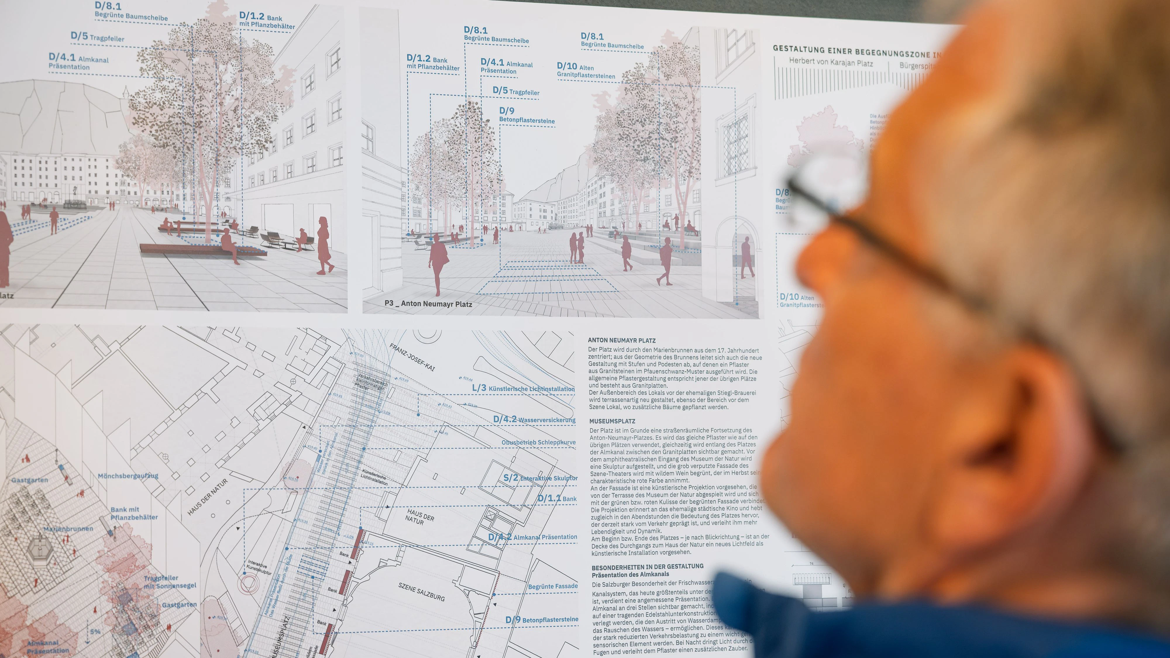  Vier historische Plätze in der Altstadt werden umgestaltet. 