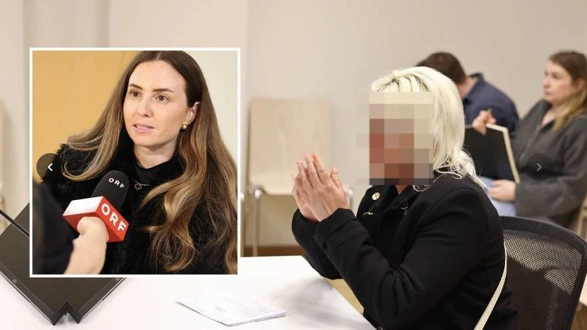 Supermarkt-Angestellte (47) vor Gericht, verteidigt wurde sie von Rafaela Goj der Kanzleoi Flatz.