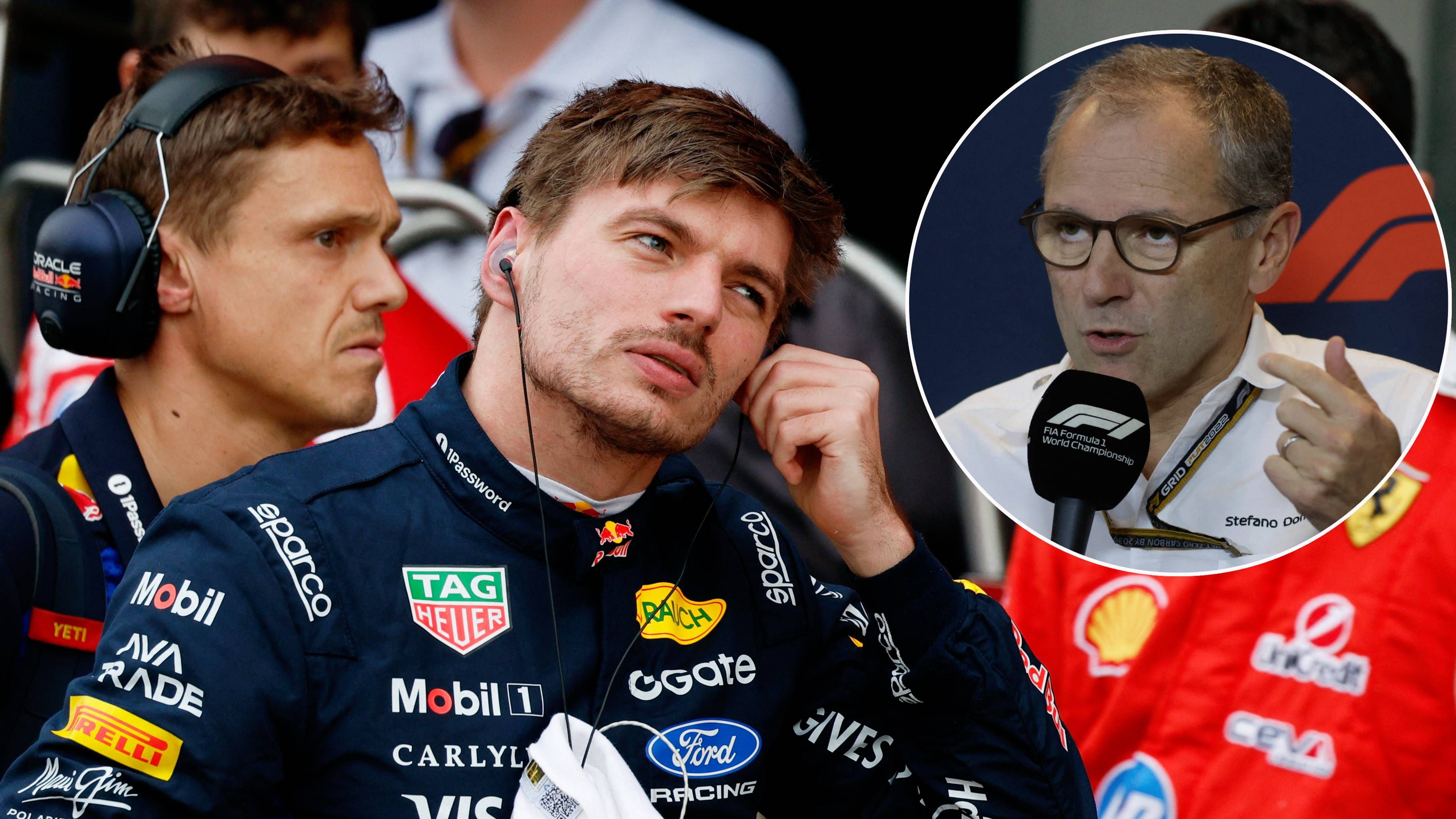Max Verstappen und Stefano Domenicali