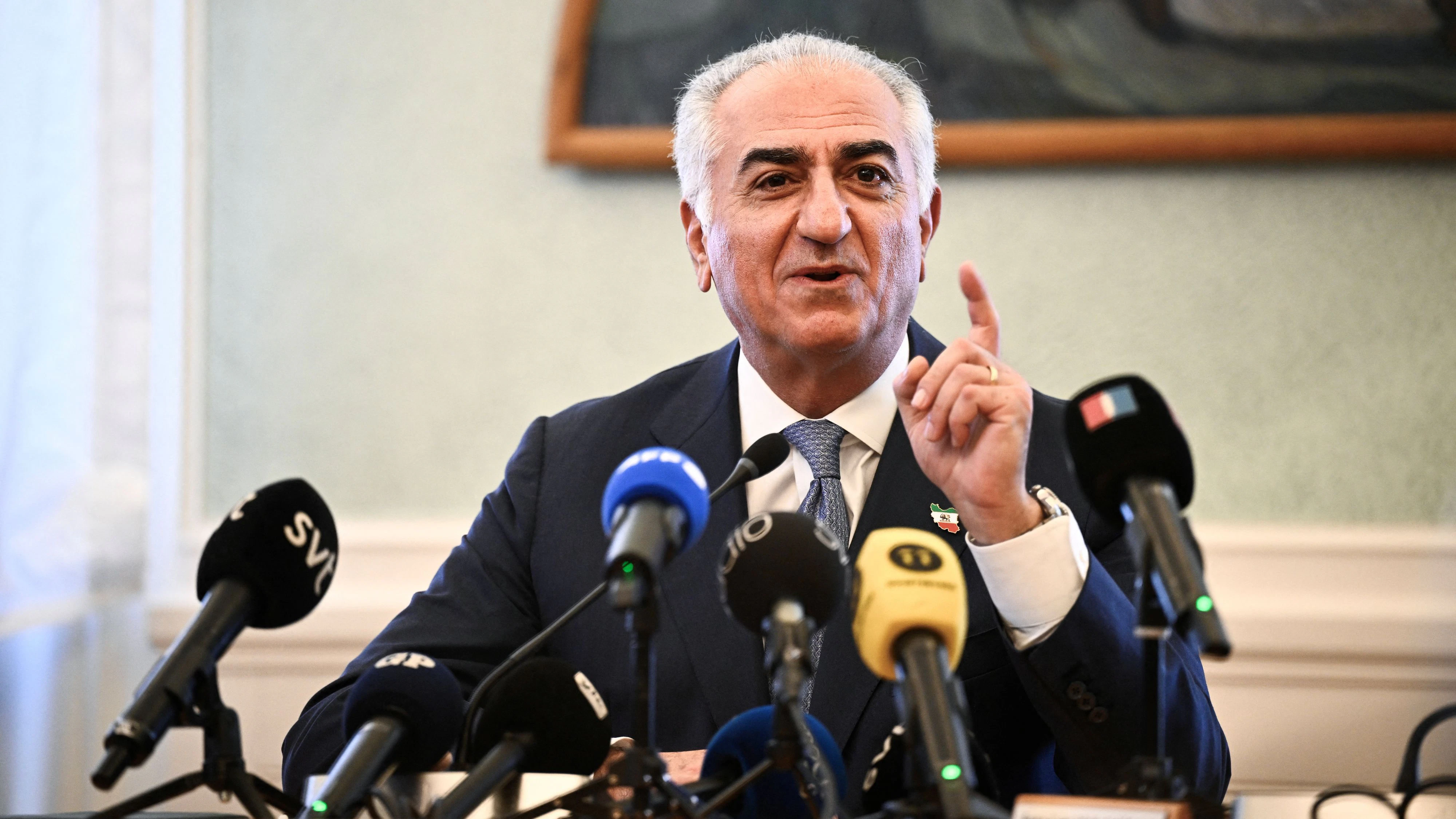 Abziehbild seines Vaters: Reza Pahlavi würde gern wieder die Macht im Iran übernehmen