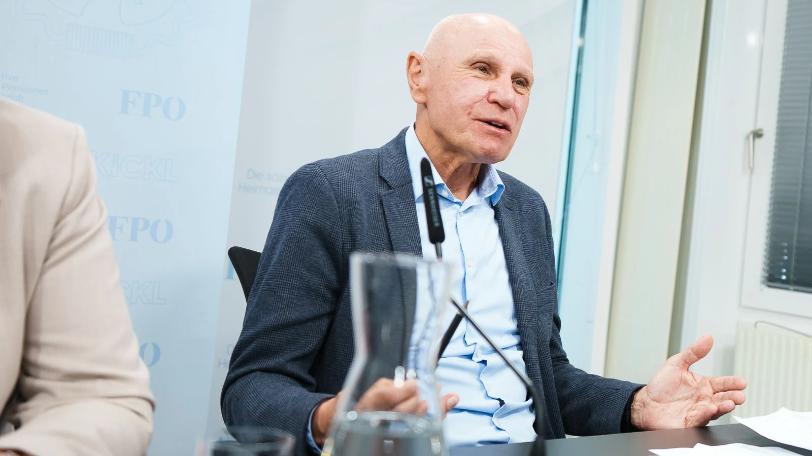 Volksbegehren-Initiator Fritz Kinzlbauer