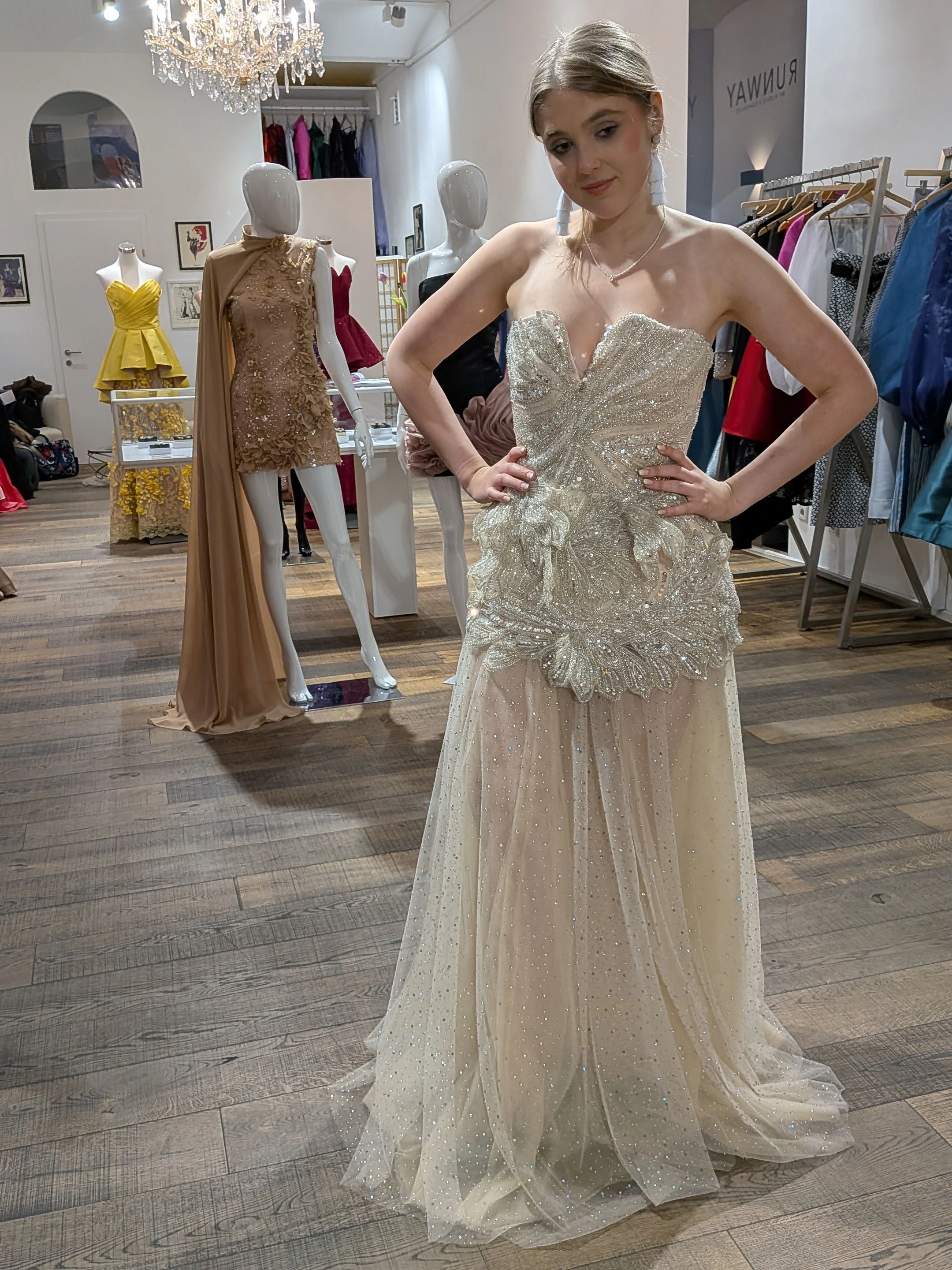 Stella Maria hat sich für dieses traumhafte Kleid entschieden