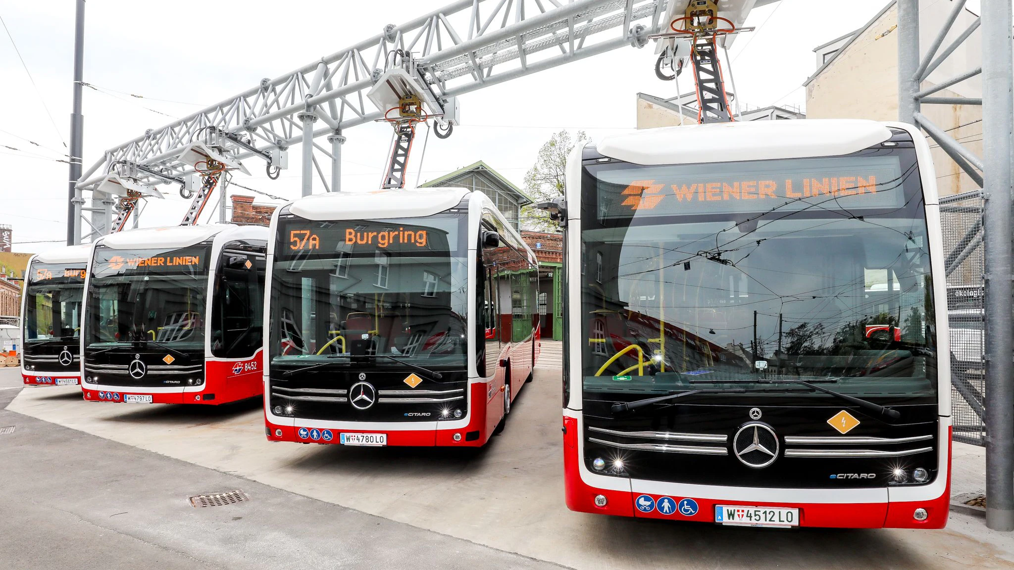 Die Linie 57A wird auf Elektrobusse umgestellt.