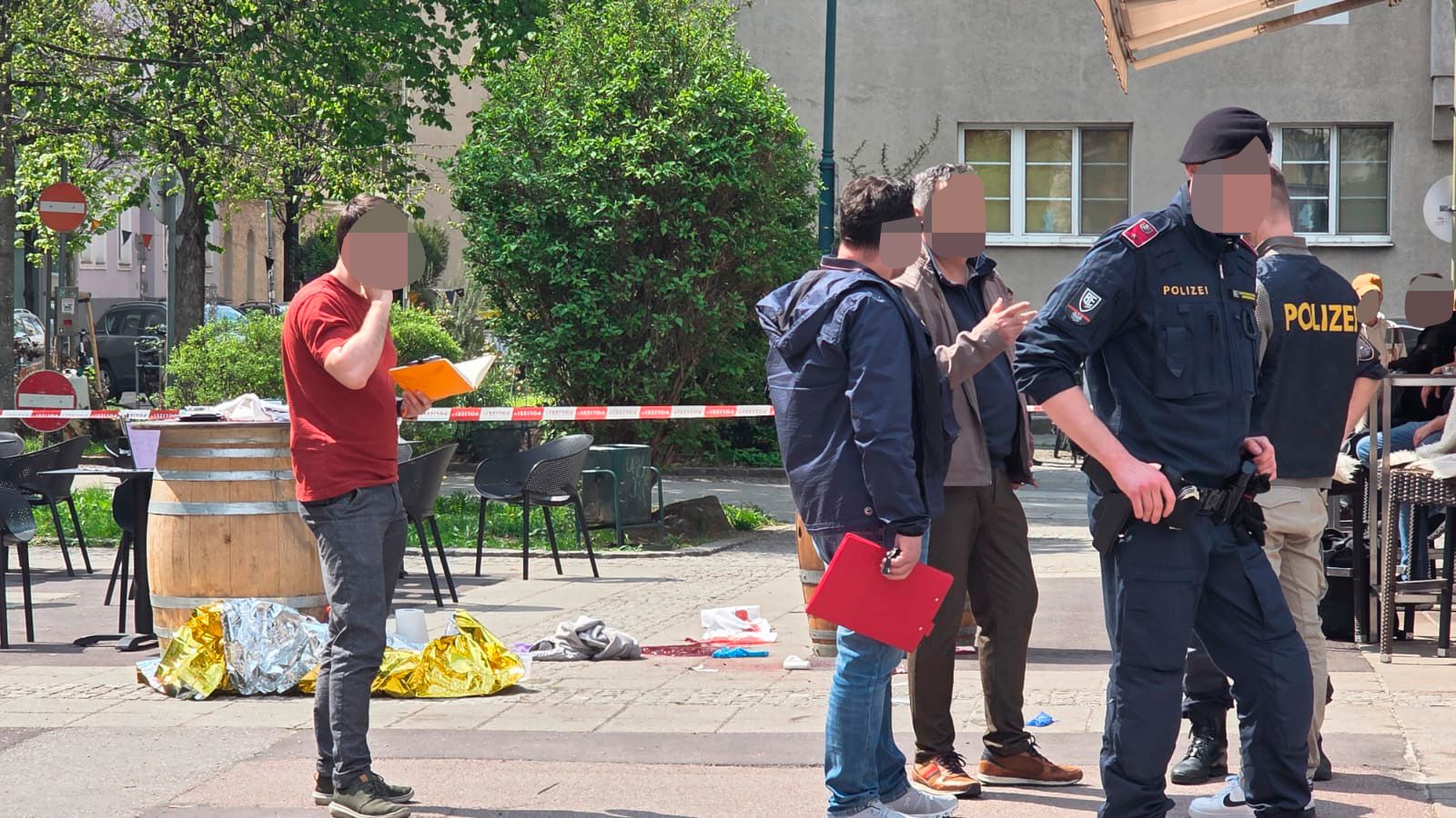 Die Polizei war am Mittwochnachmittag am Südbahnhofmarkt im Großeinsatz.