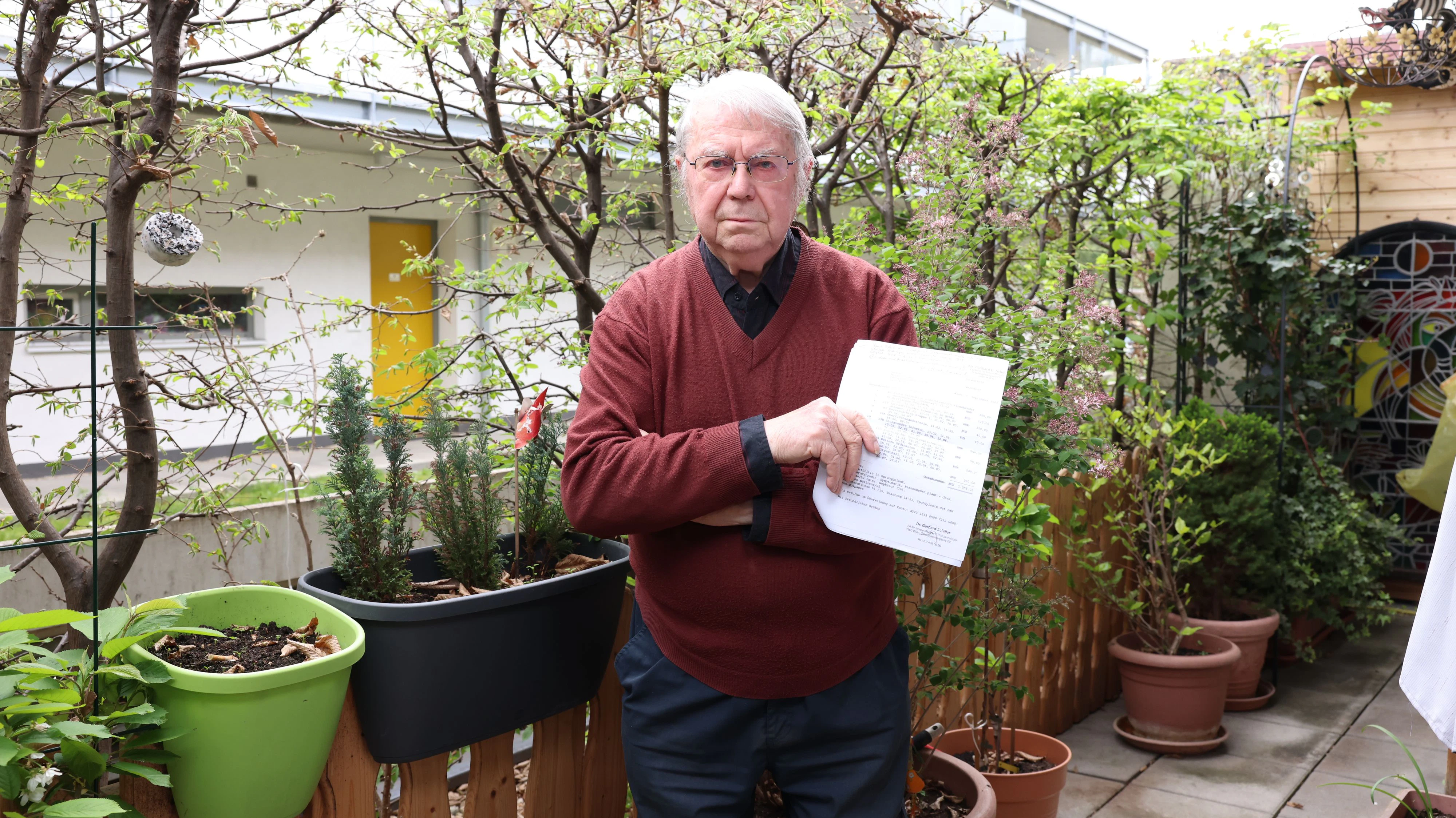 Bekam schmerzhaft teure Infusionen: Wiener Herbert S. (82)